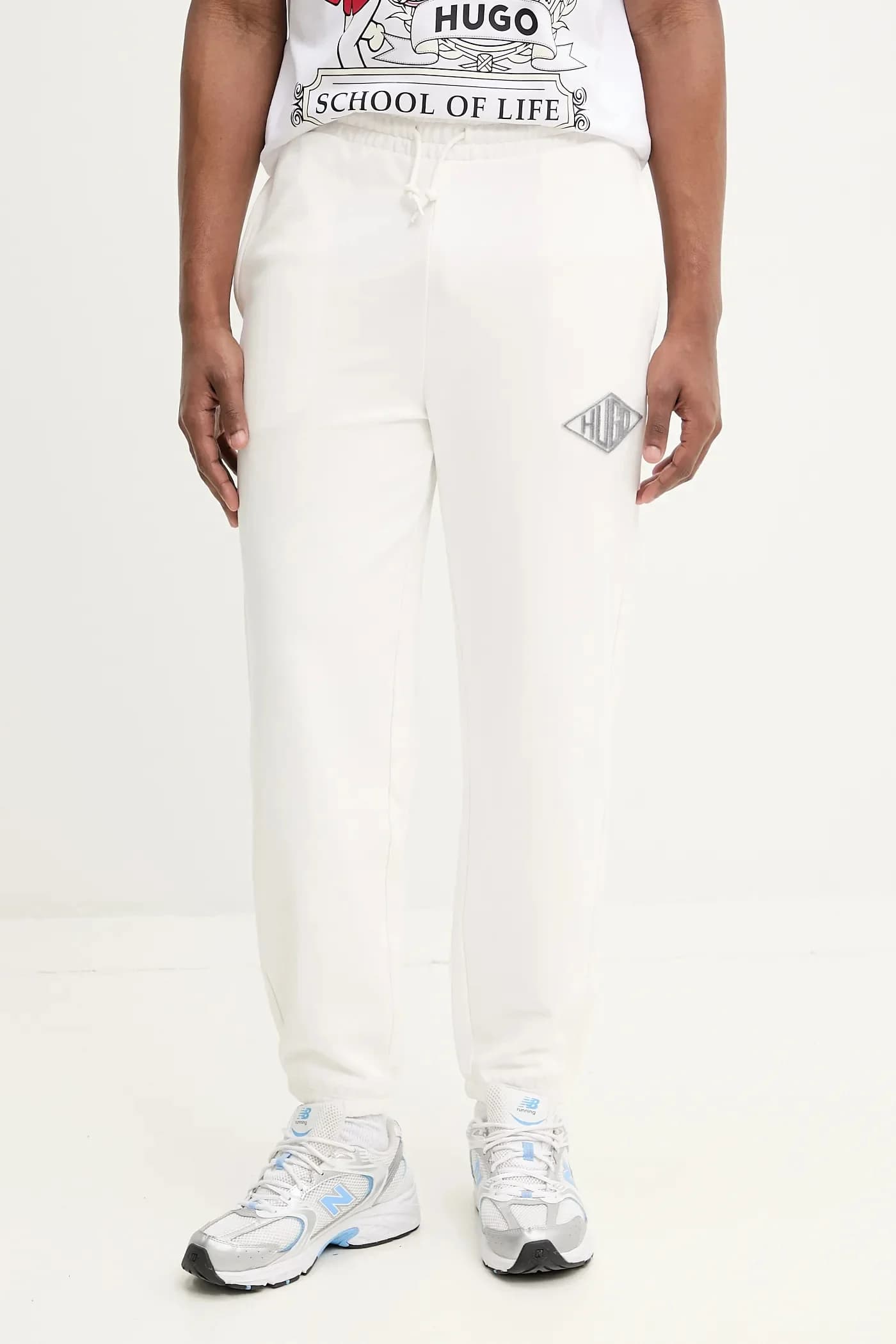 Хлопковые спортивные штаны