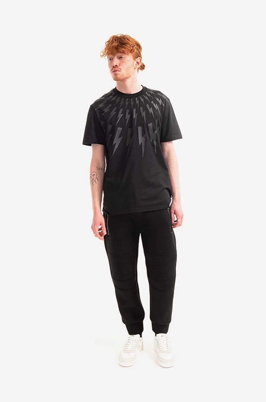 Узкие спортивные штаны с низкой посадкой Neil Barrett - фото 2