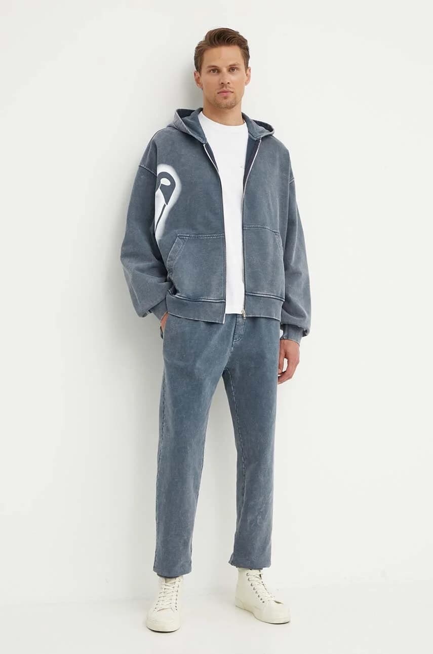 Хлопковые спортивные штаны - фото 2