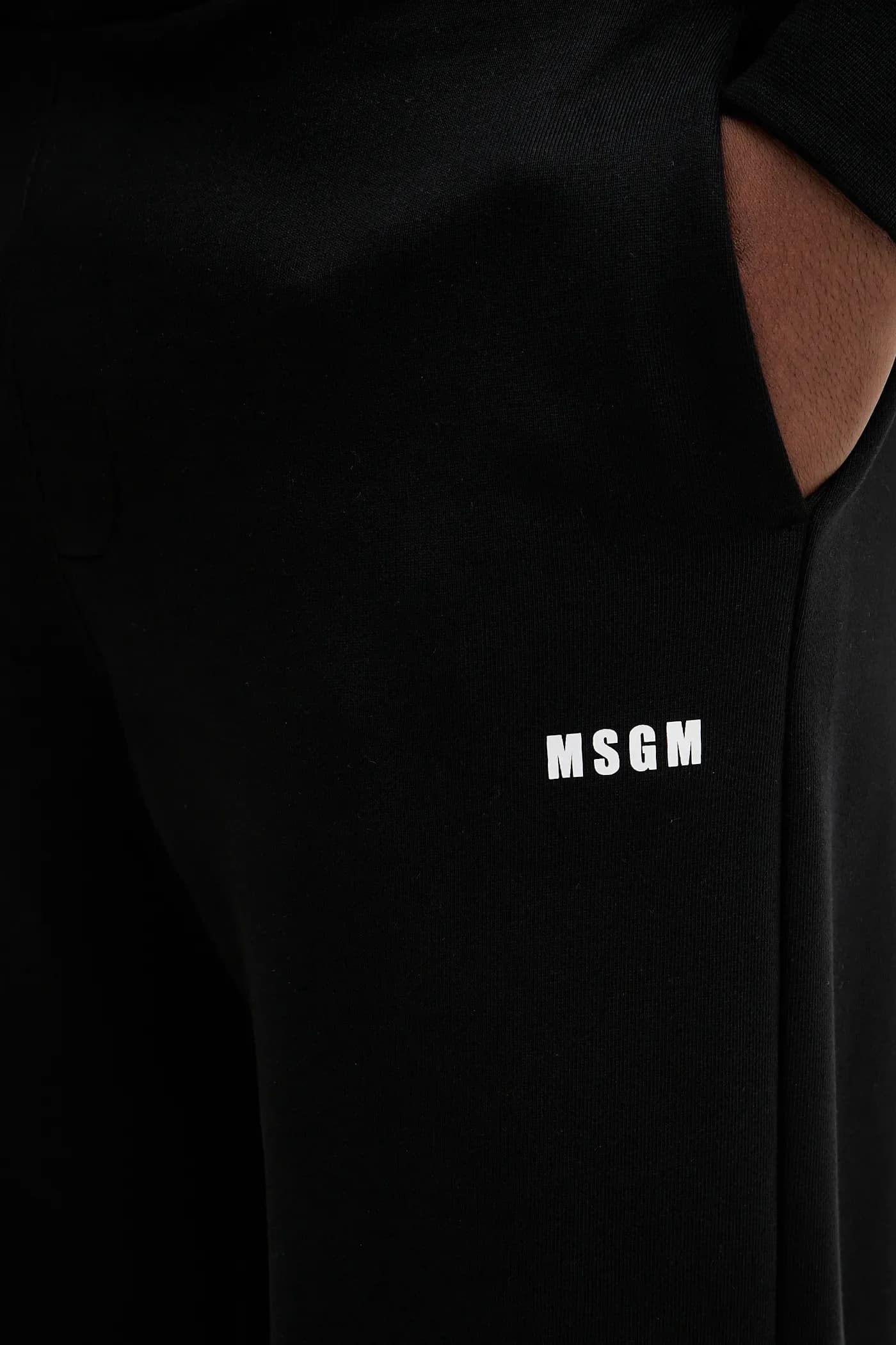 Хлопковые спортивные штаны - фото 4