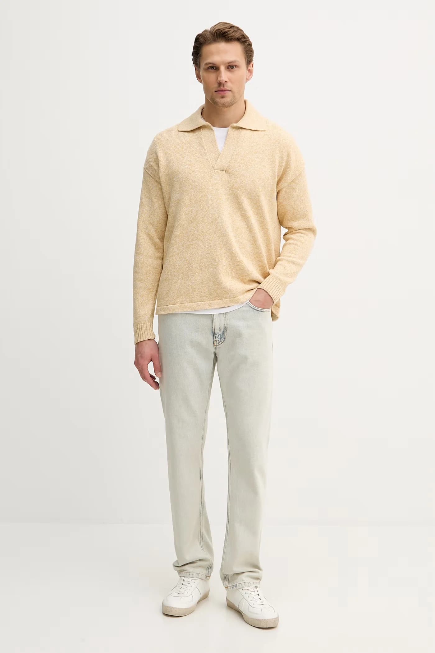 Хлопковый свитер - фото 2