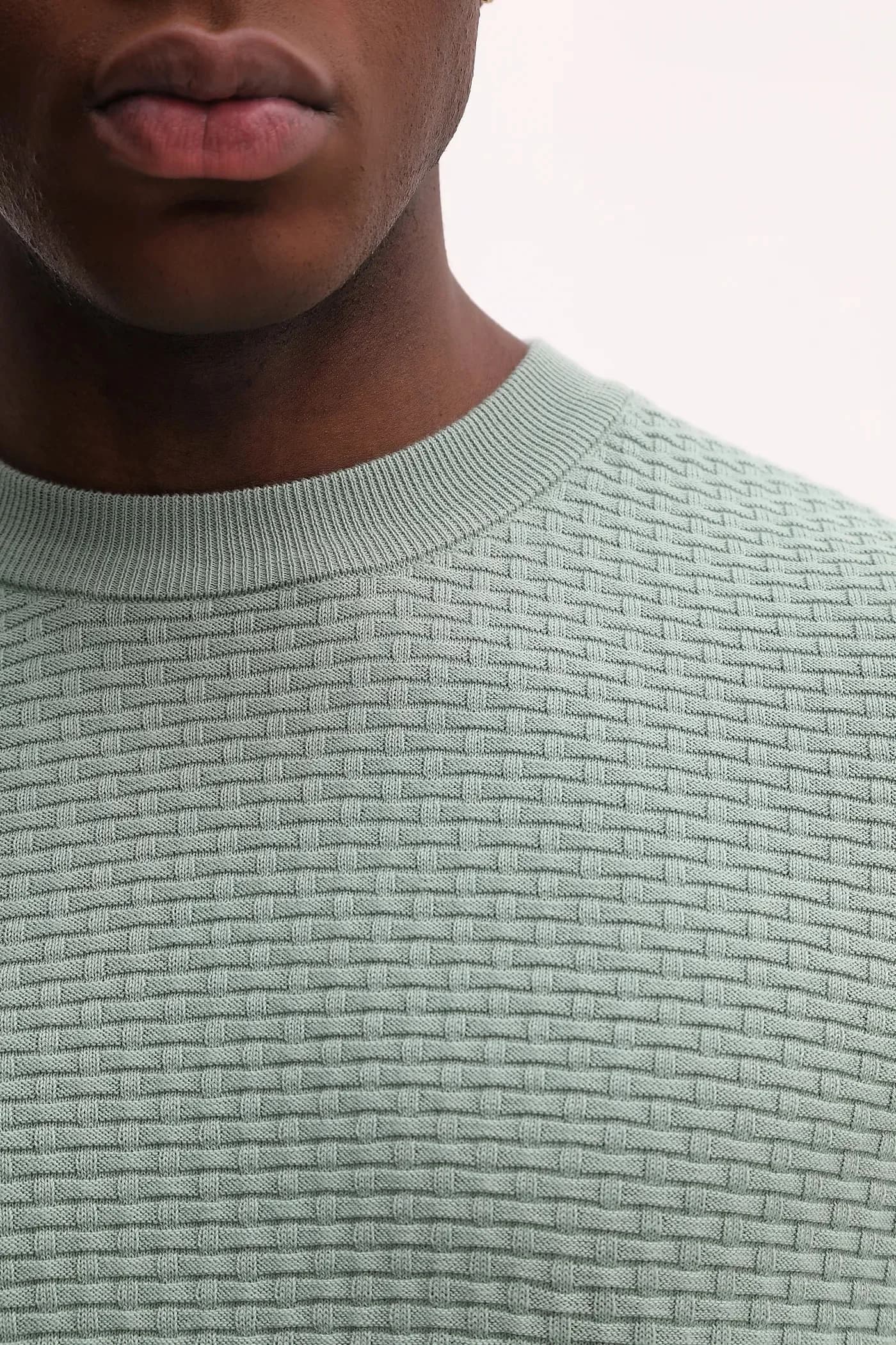 Хлопковый свитер - фото 5