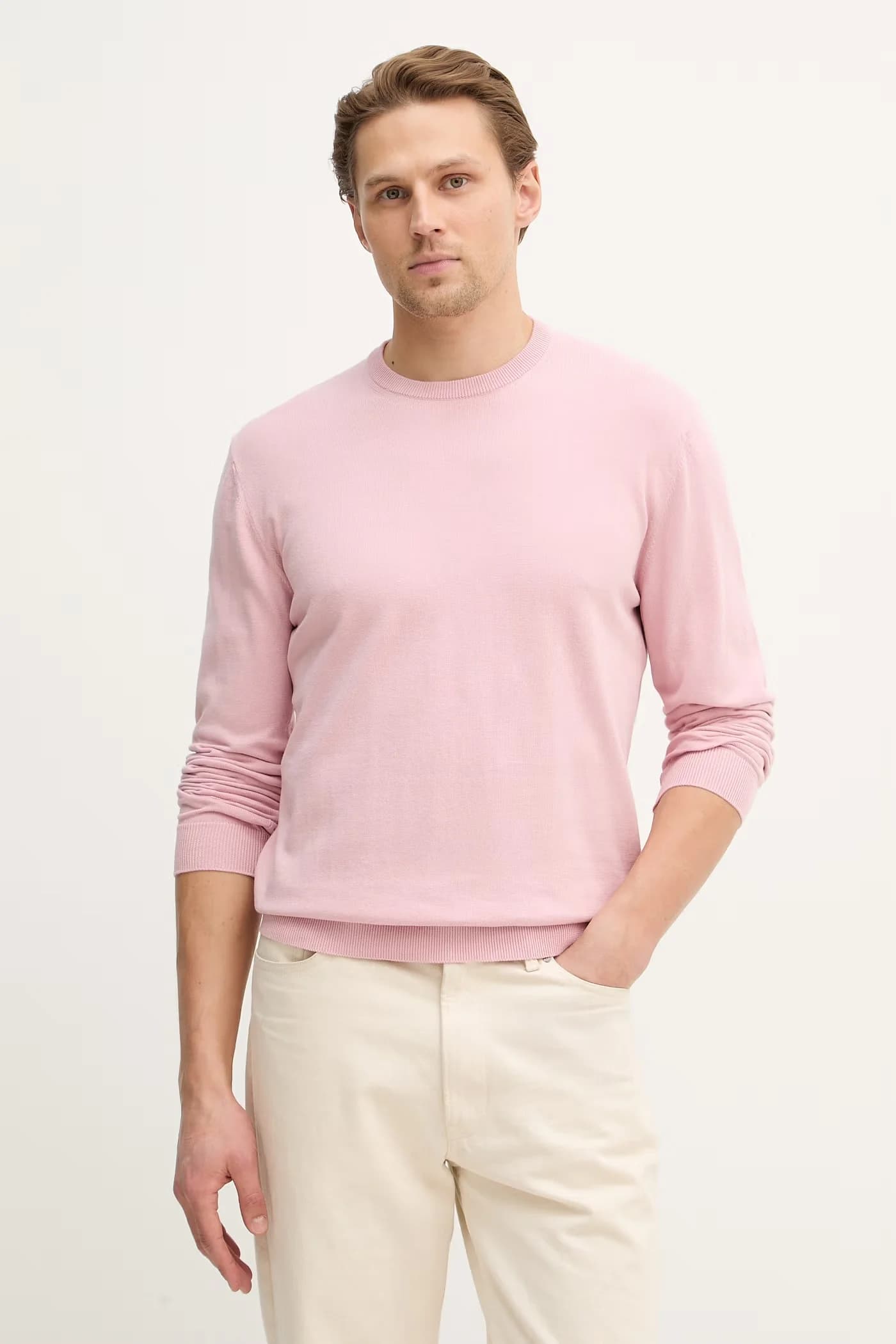 Хлопковый свитер