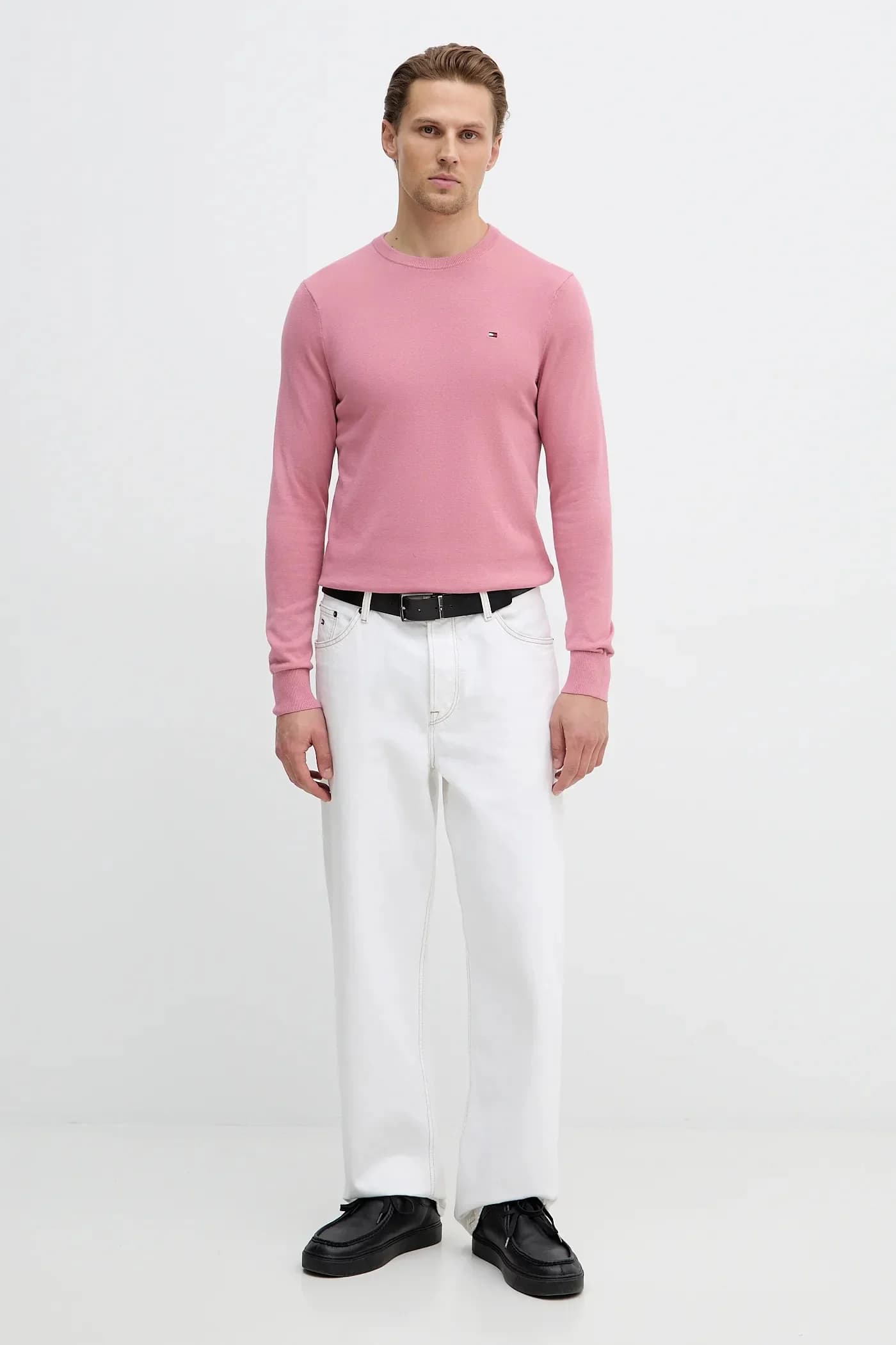 Хлопковый свитер - фото 2