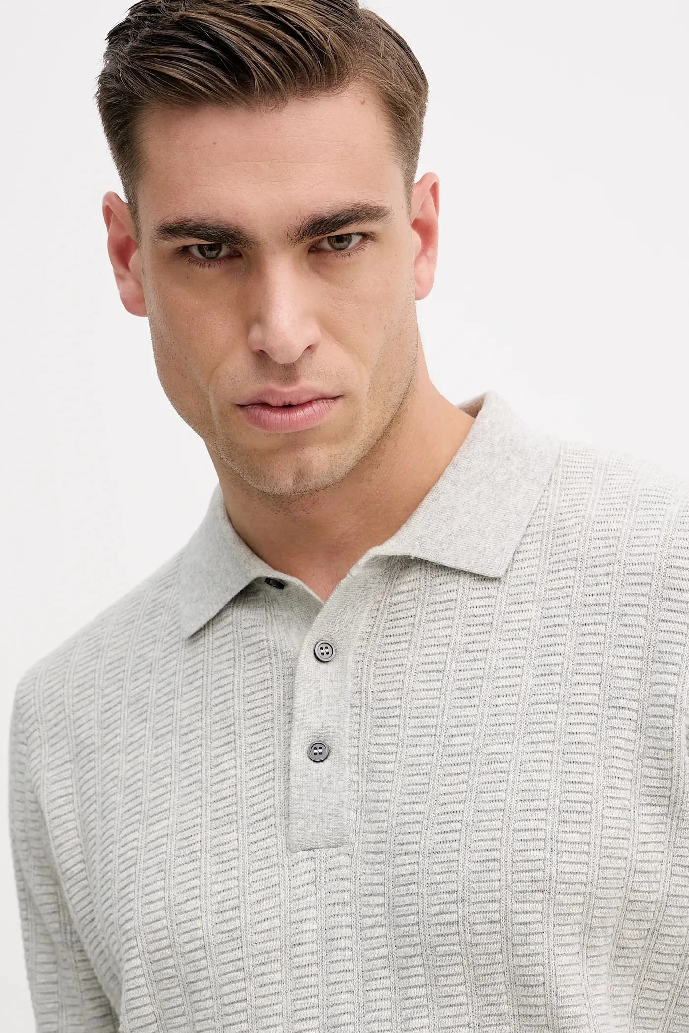 свитер Smeaton из смесовой шерсти - фото 4