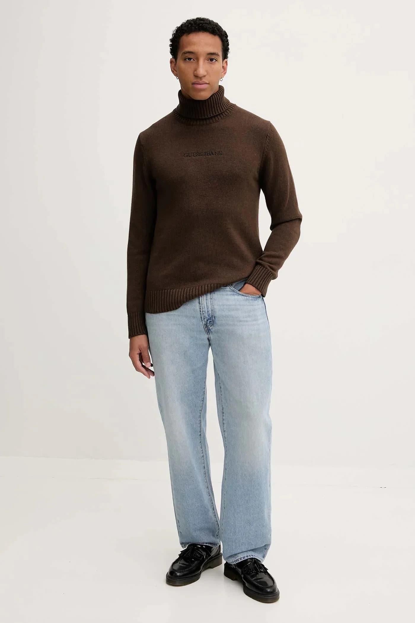 Свитер из смесовой шерсти - фото 2