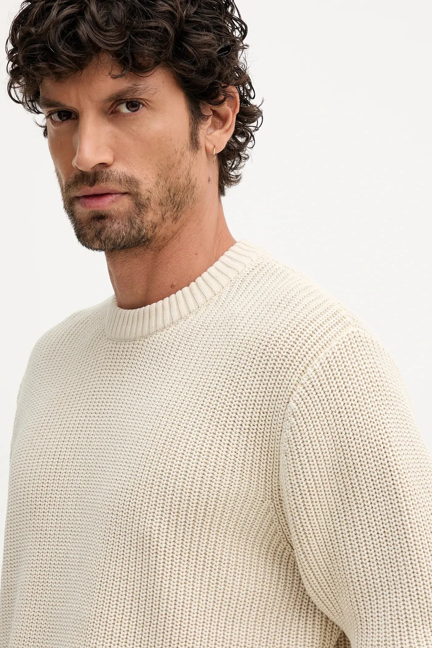 Хлопковый свитер - фото 4