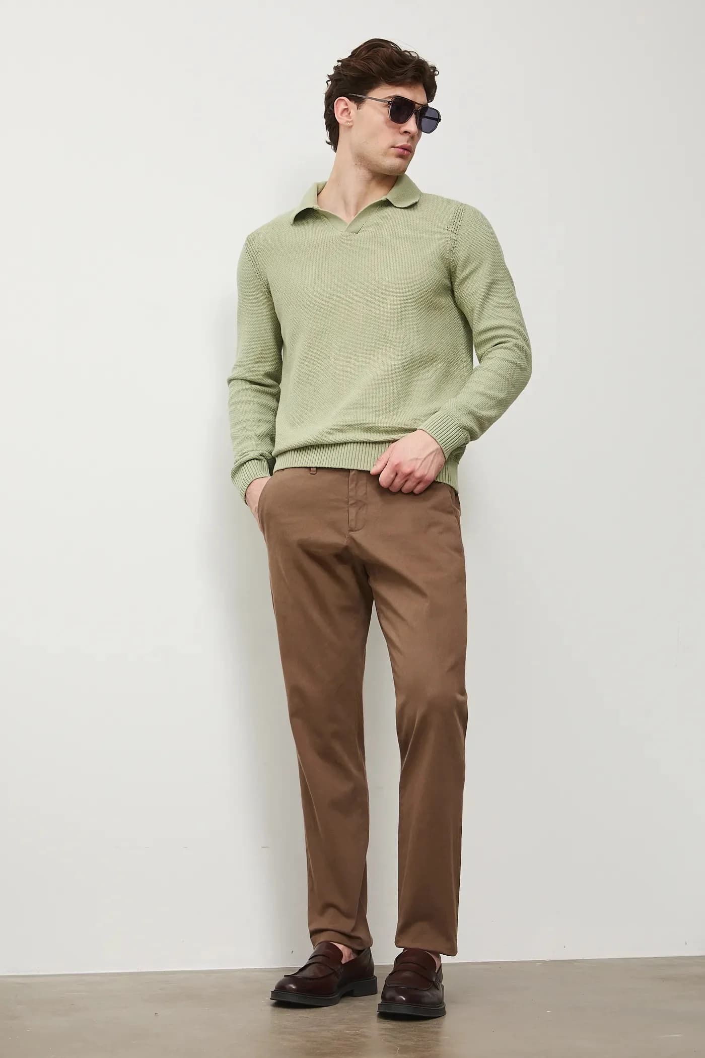 Хлопковый свитер - фото 2