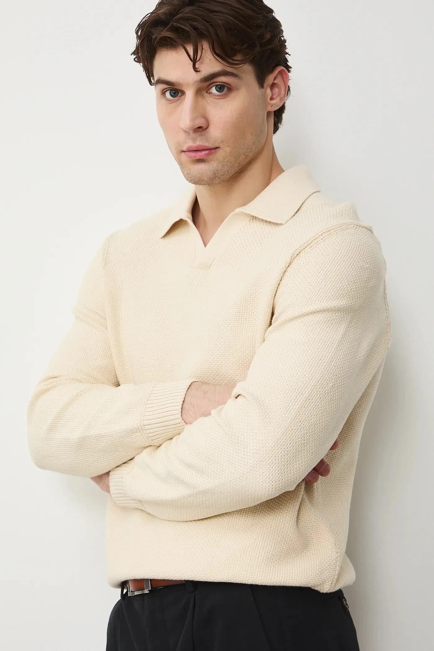 Хлопковый свитер - фото 4