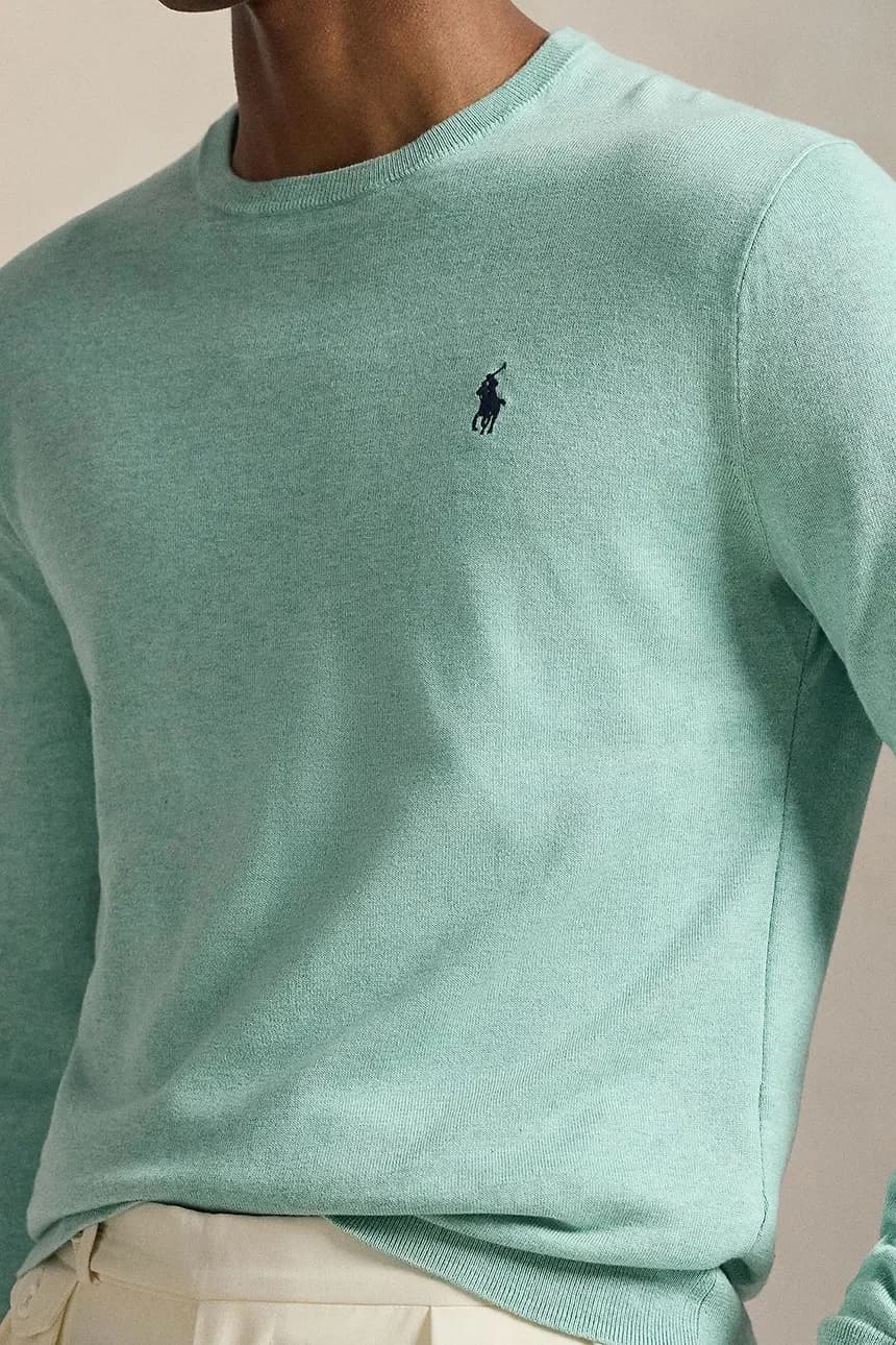 Хлопковый свитер - фото 4