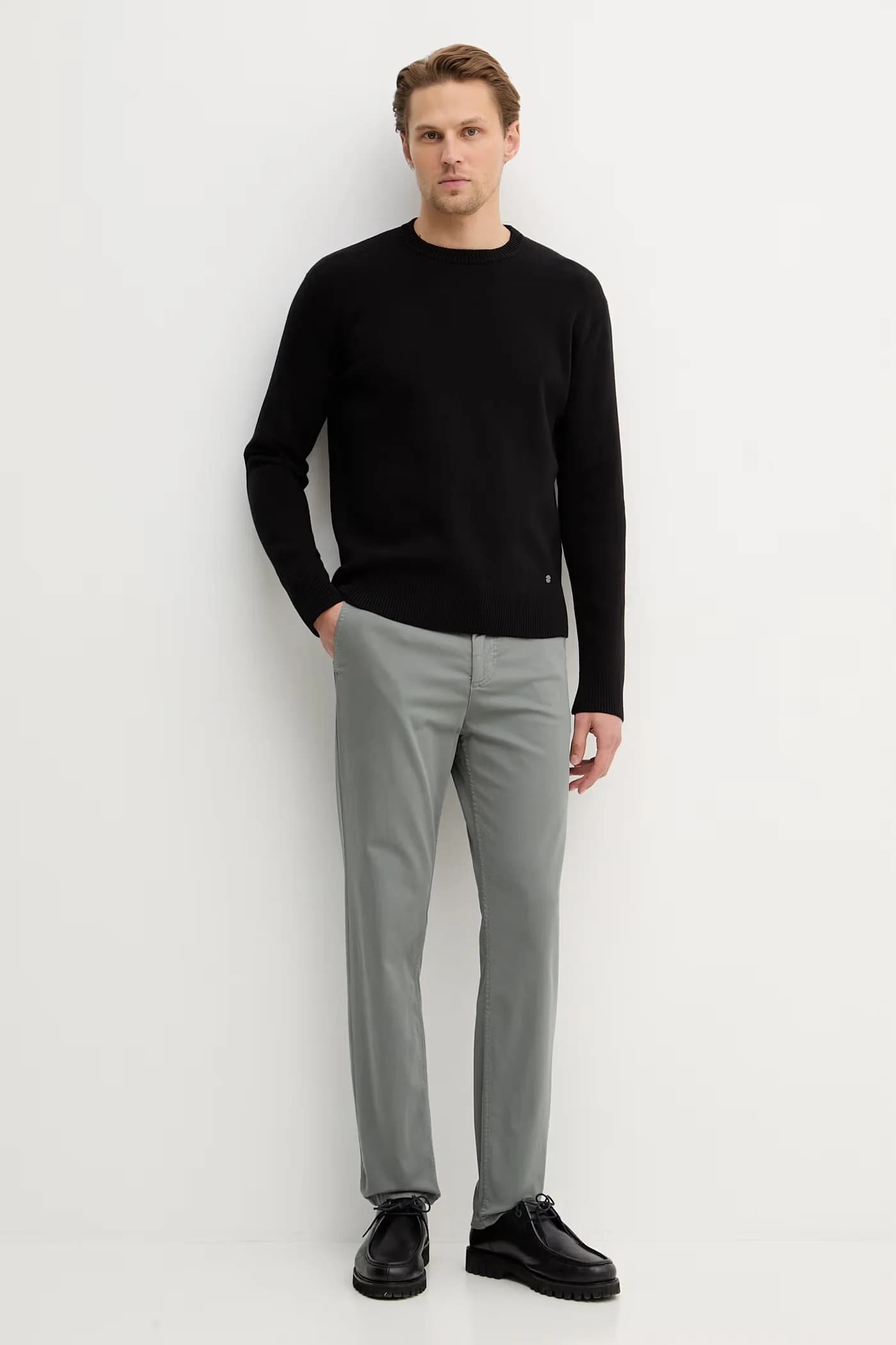 Хлопковый свитер - фото 2