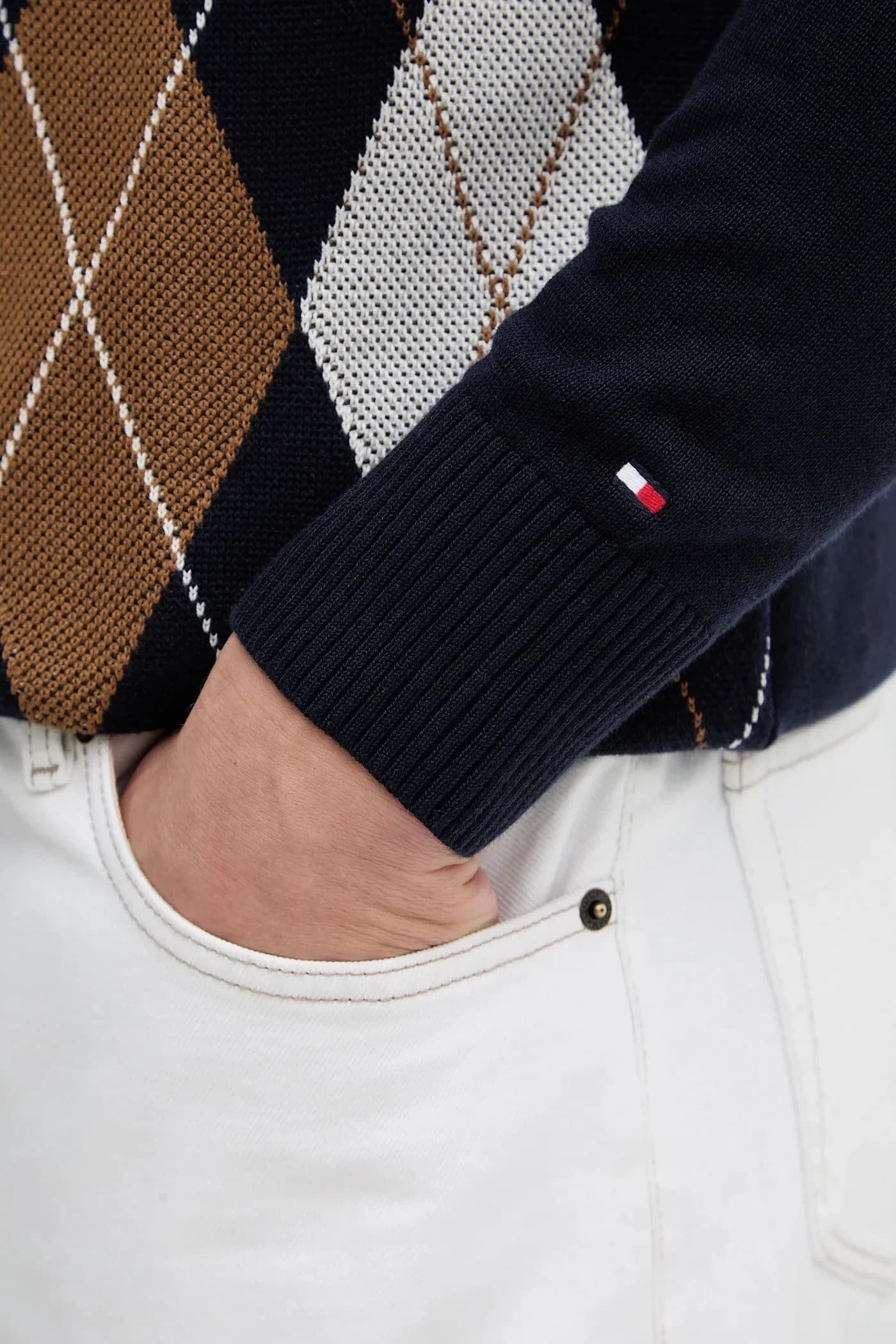 Хлопковый свитер - фото 5