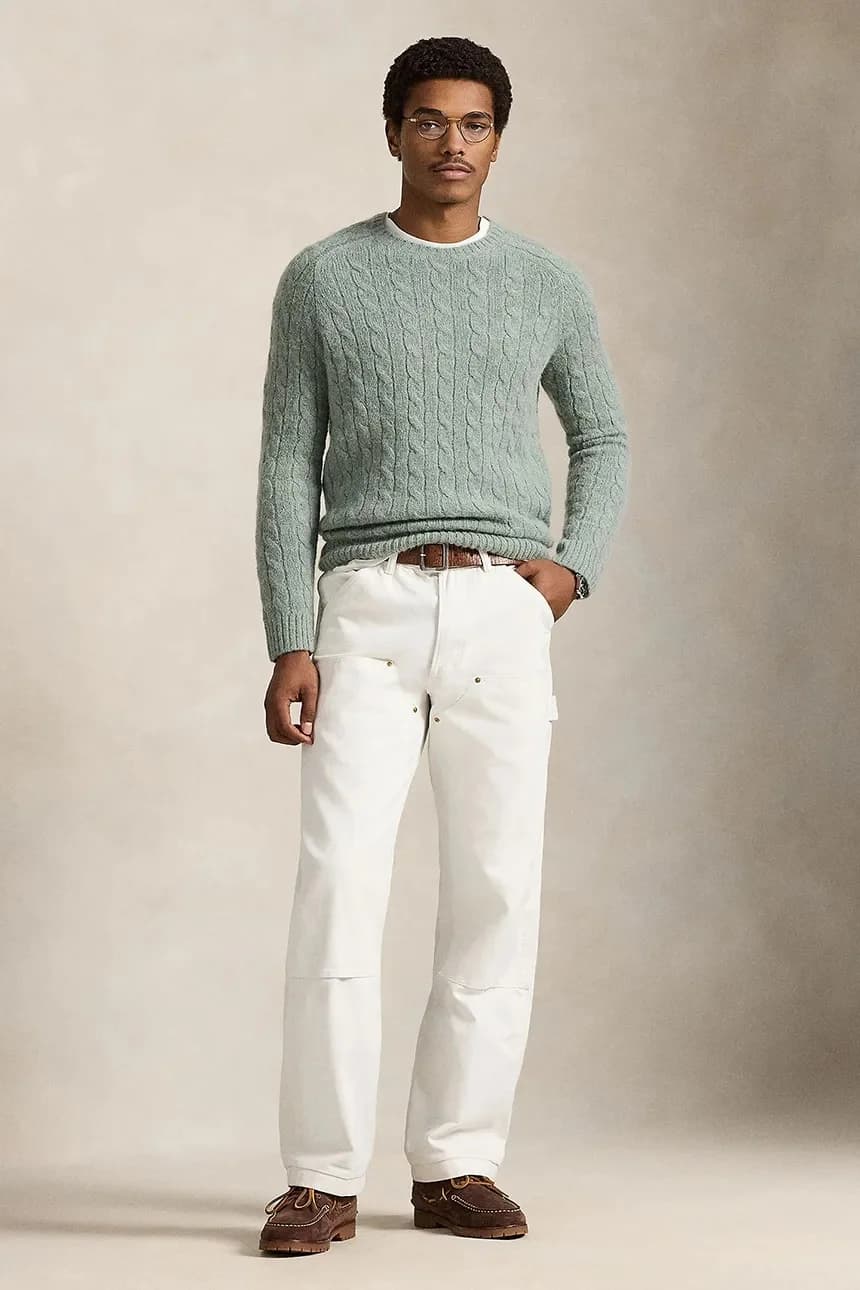 Свитер из смесовой шерсти - фото 3