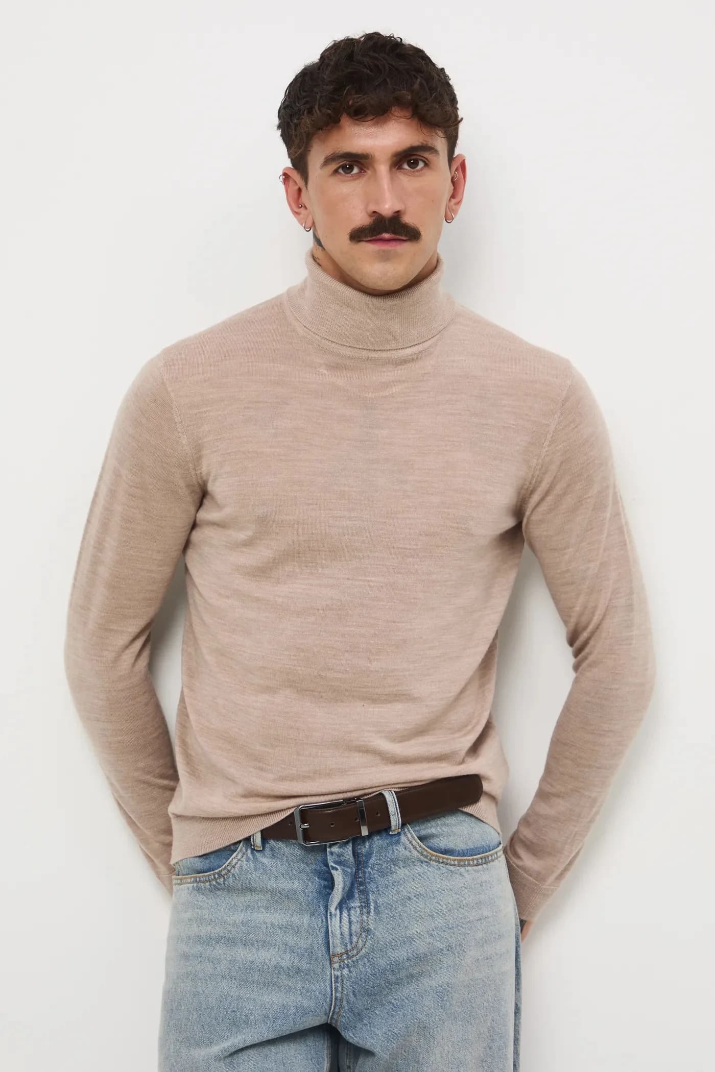 Свитер из мериносовой шерсти