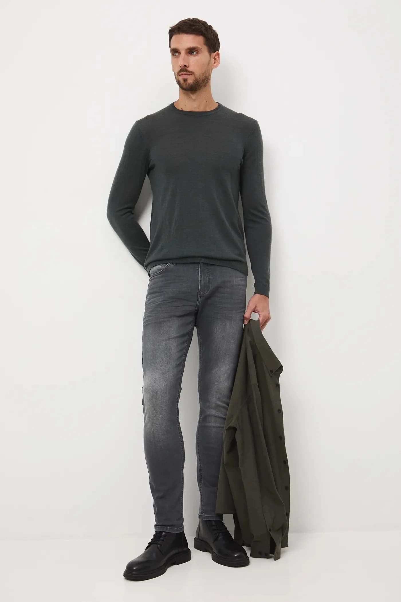 Свитер из мериносовой шерсти - фото 2