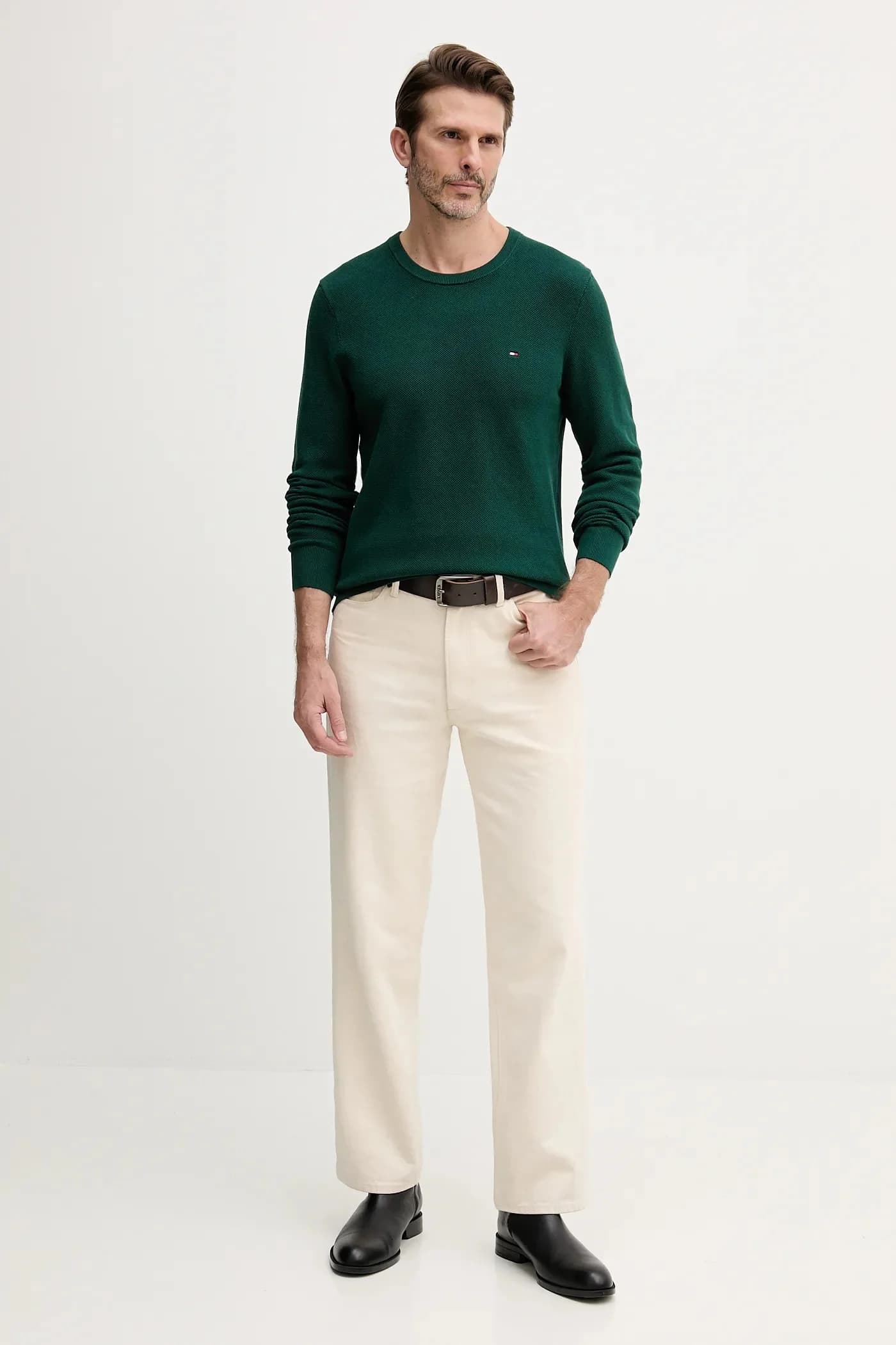 Хлопковый свитер - фото 2