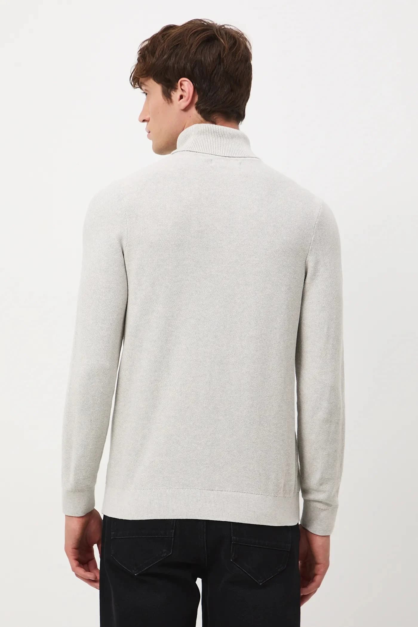 Хлопковый свитер - фото 3