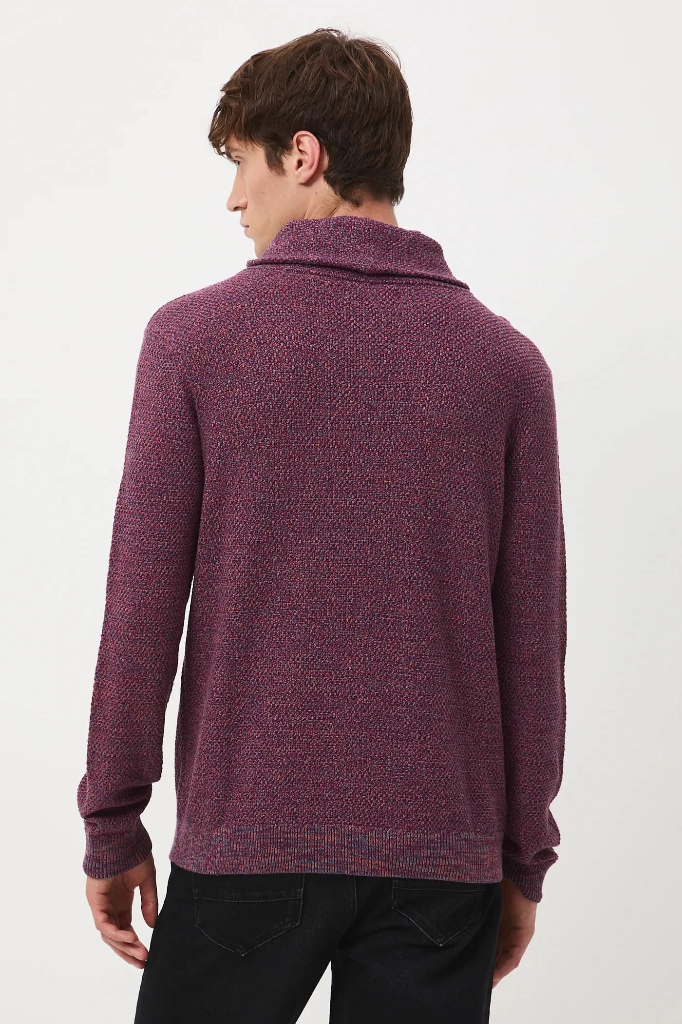 Хлопковый свитер - фото 3