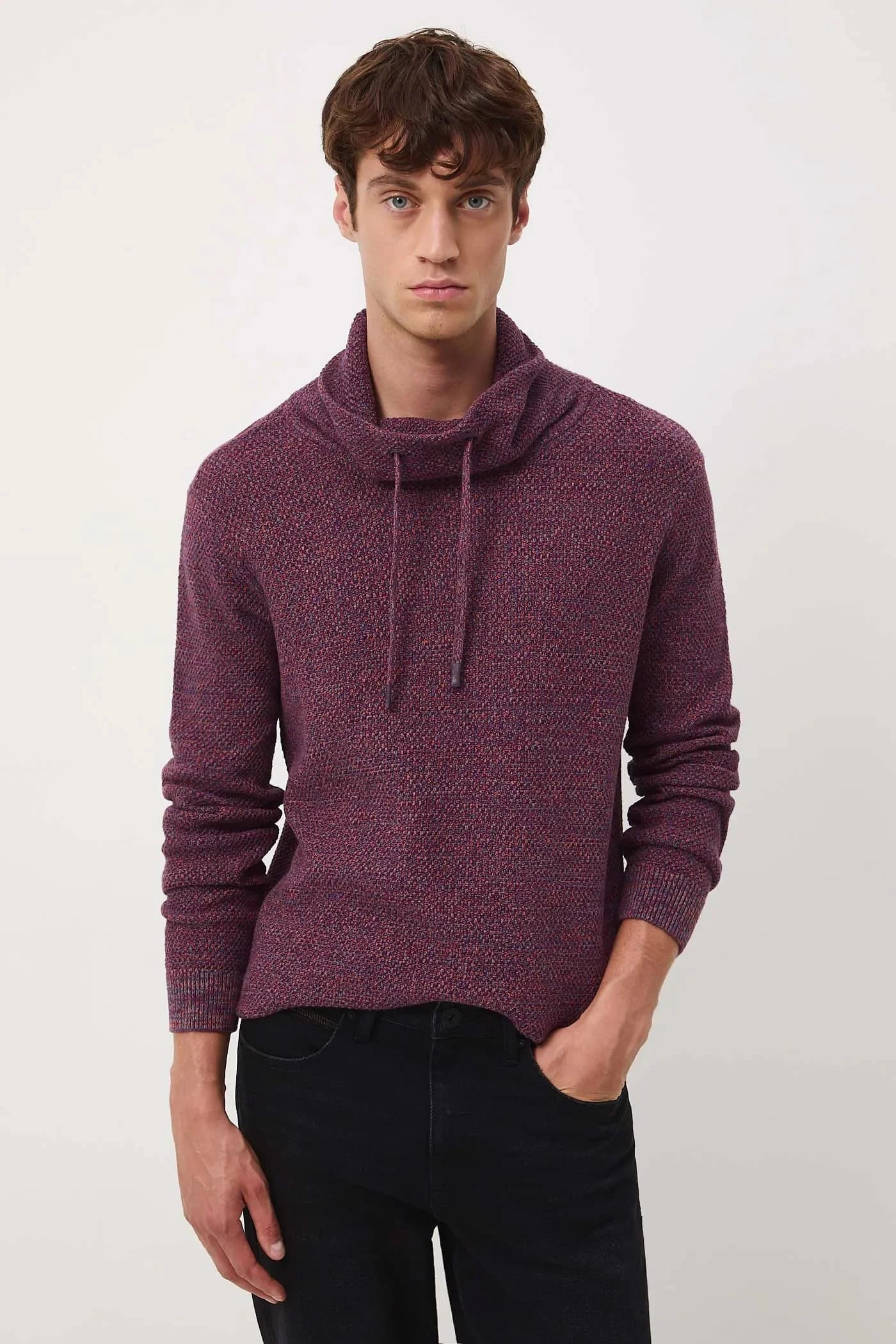 Хлопковый свитер - фото 4