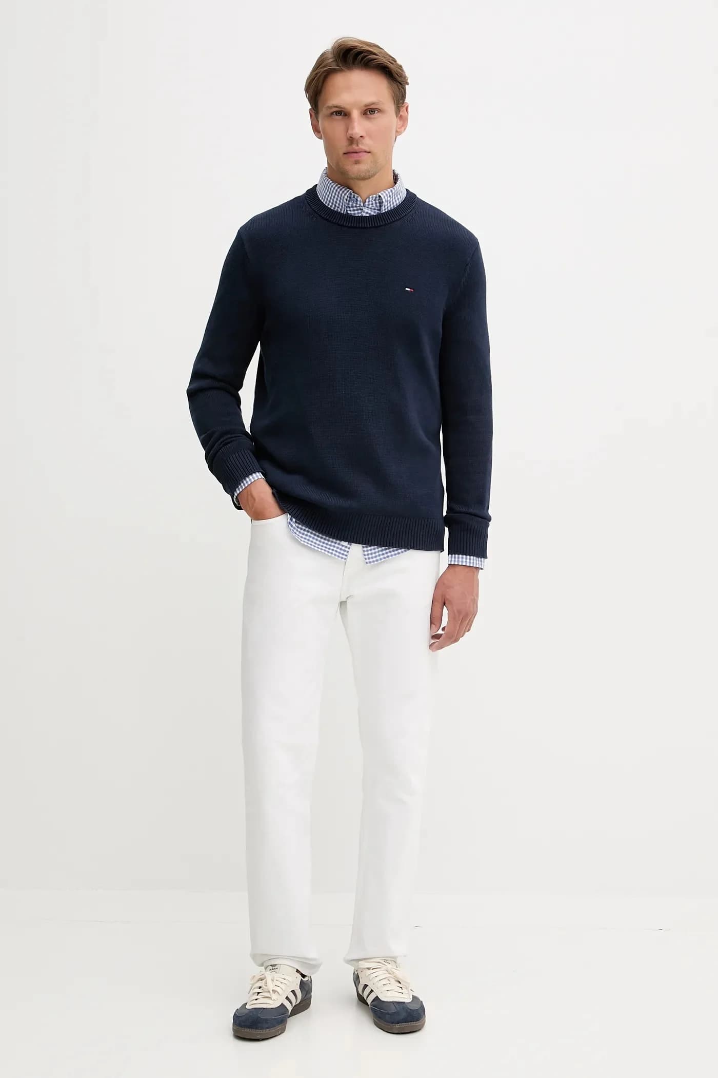 Хлопковый свитер - фото 2