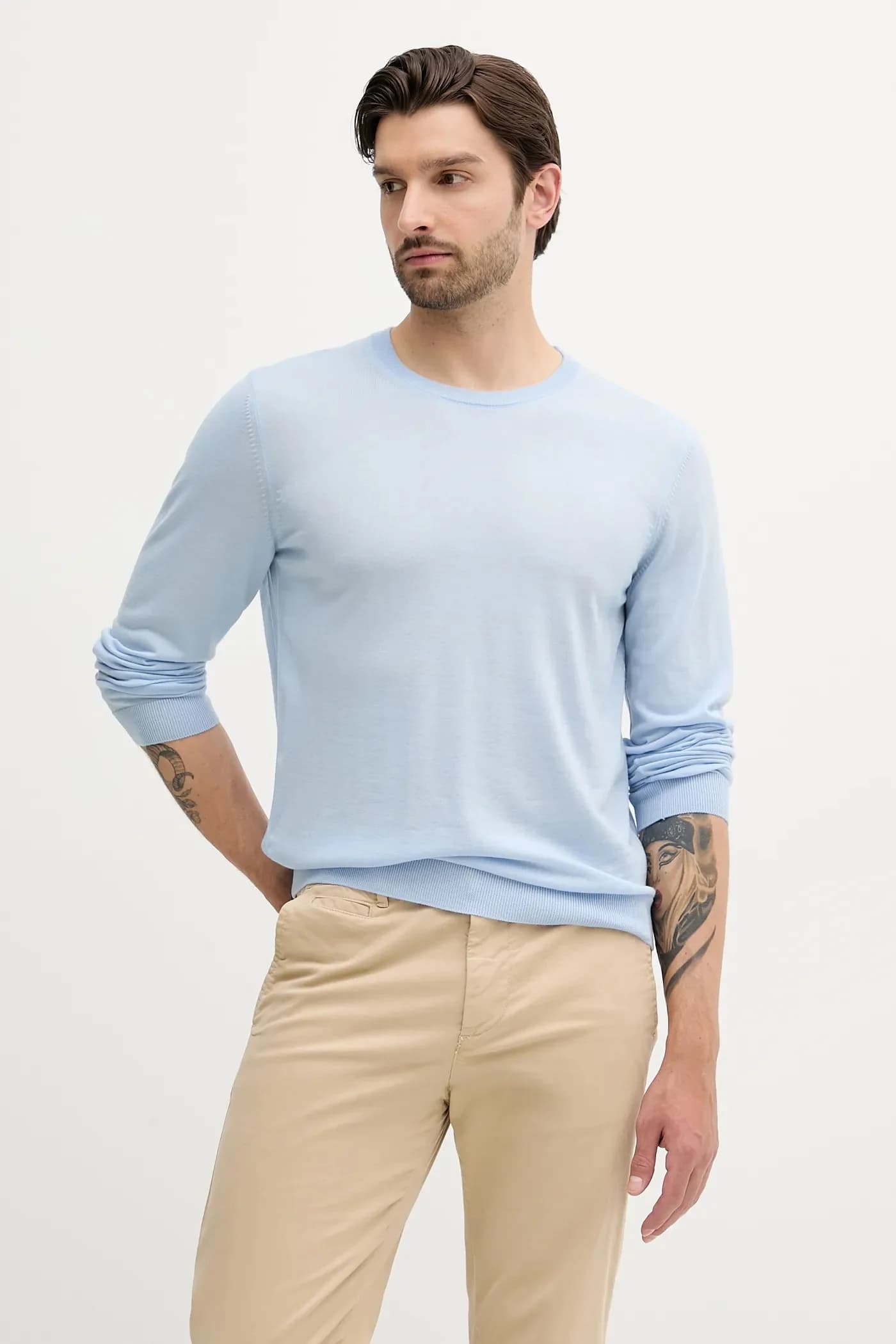 шерстяной свитер Leno-P