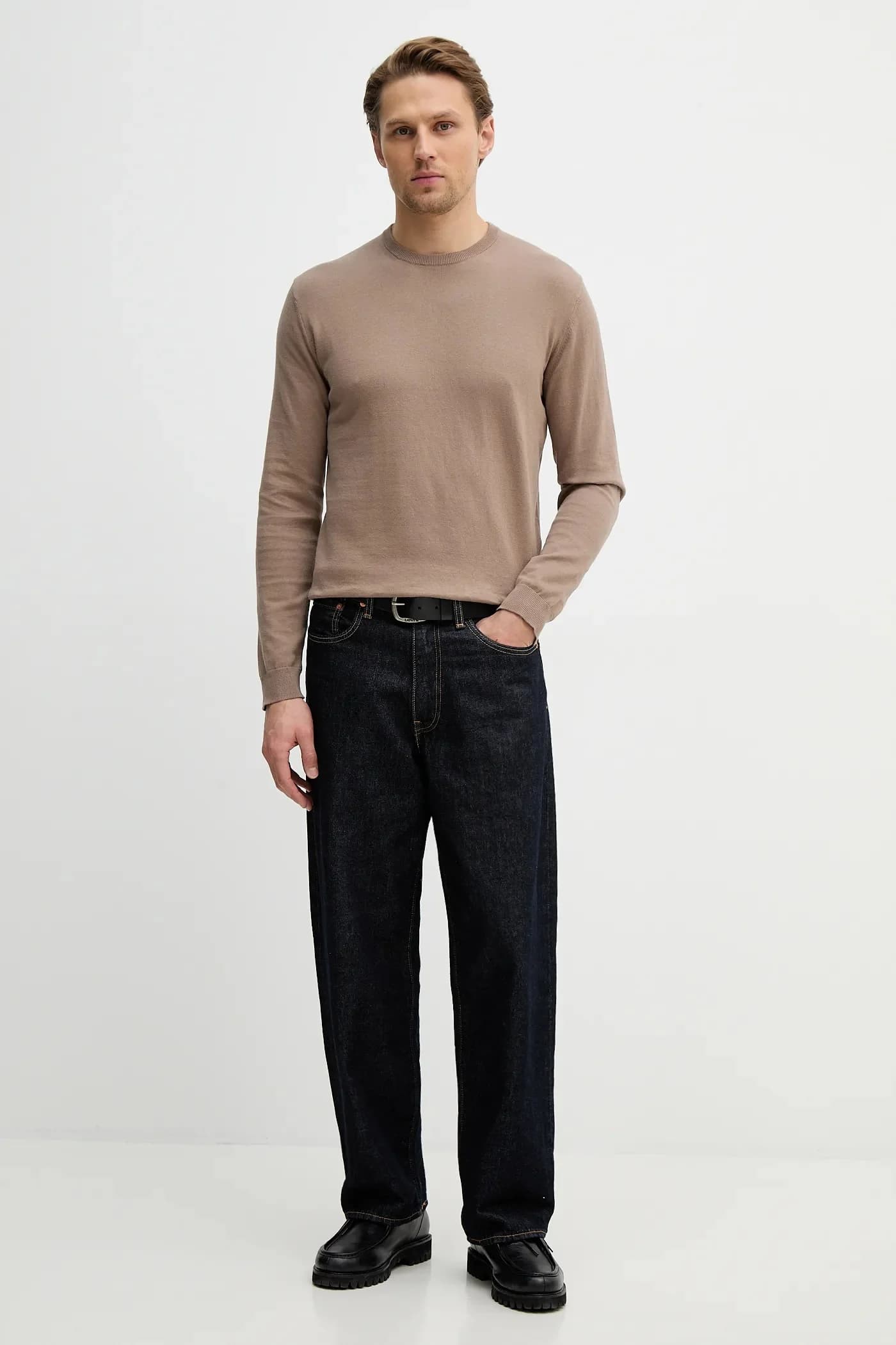 Хлопковый свитер - фото 2