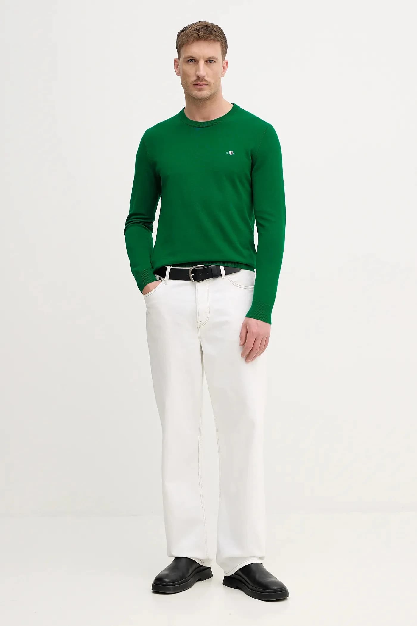 Хлопковый свитер - фото 2