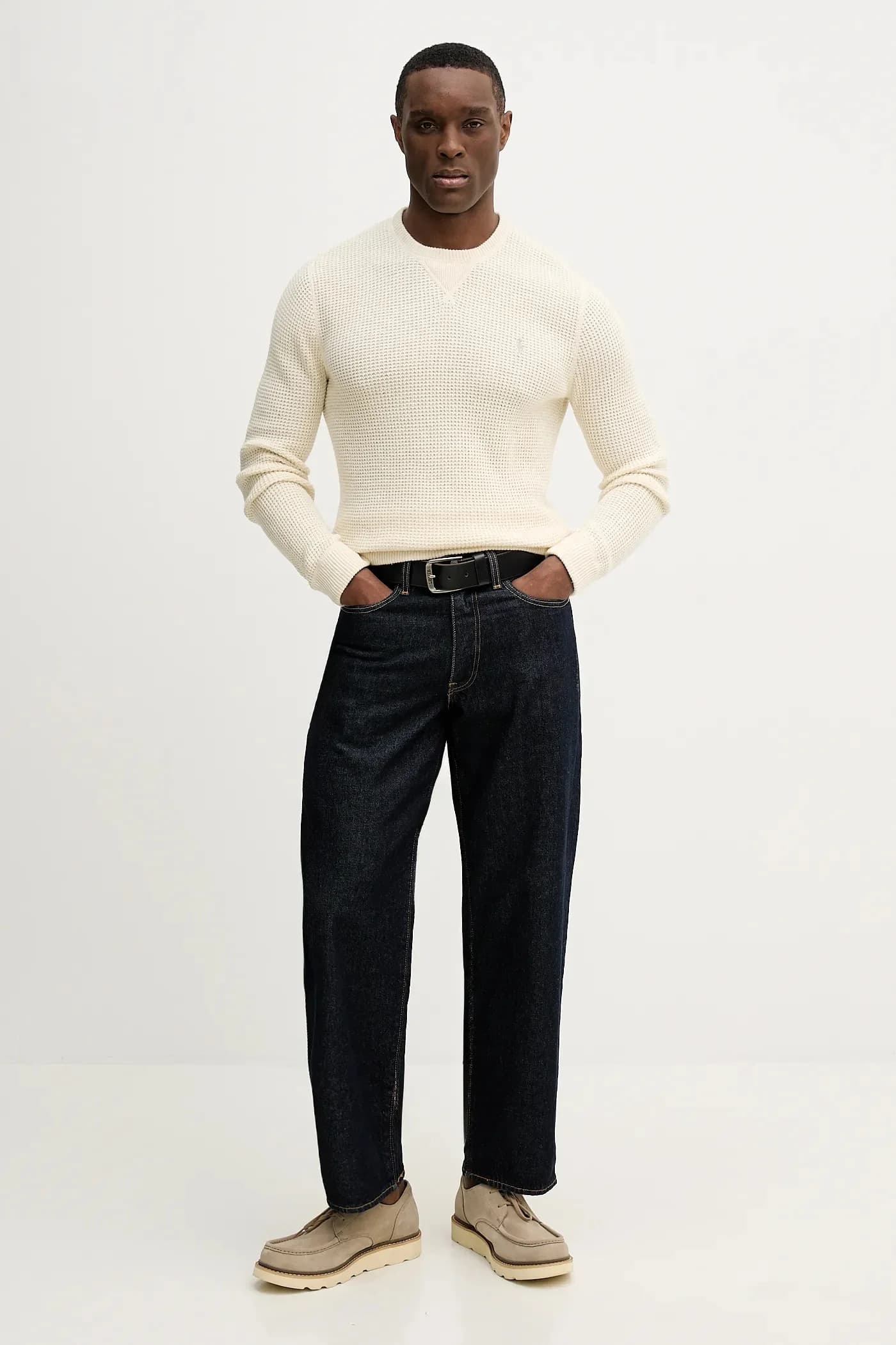 Свитер из смесовой шерсти - фото 2