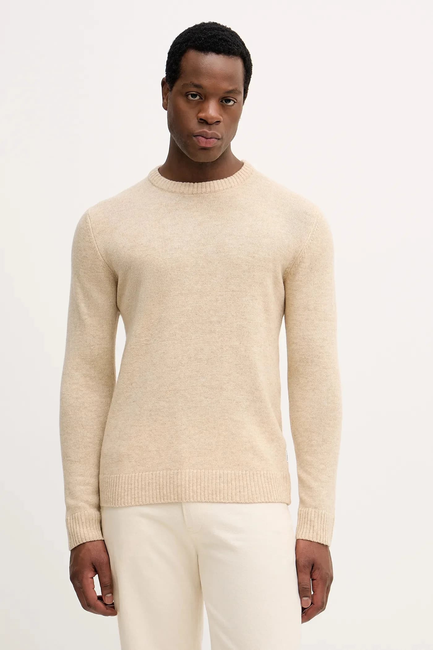 Свитер из смесовой шерсти