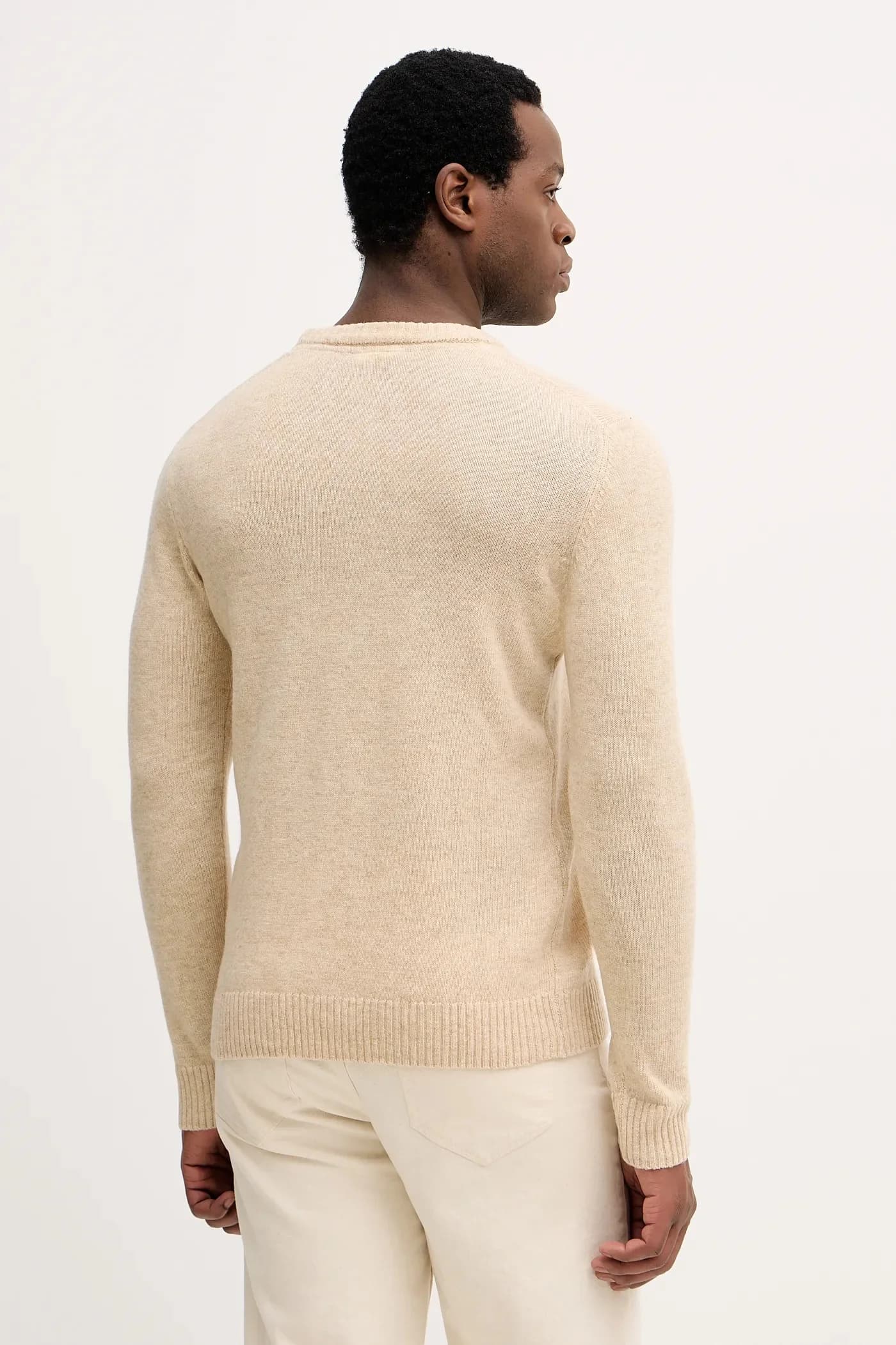 Свитер из смесовой шерсти - фото 3