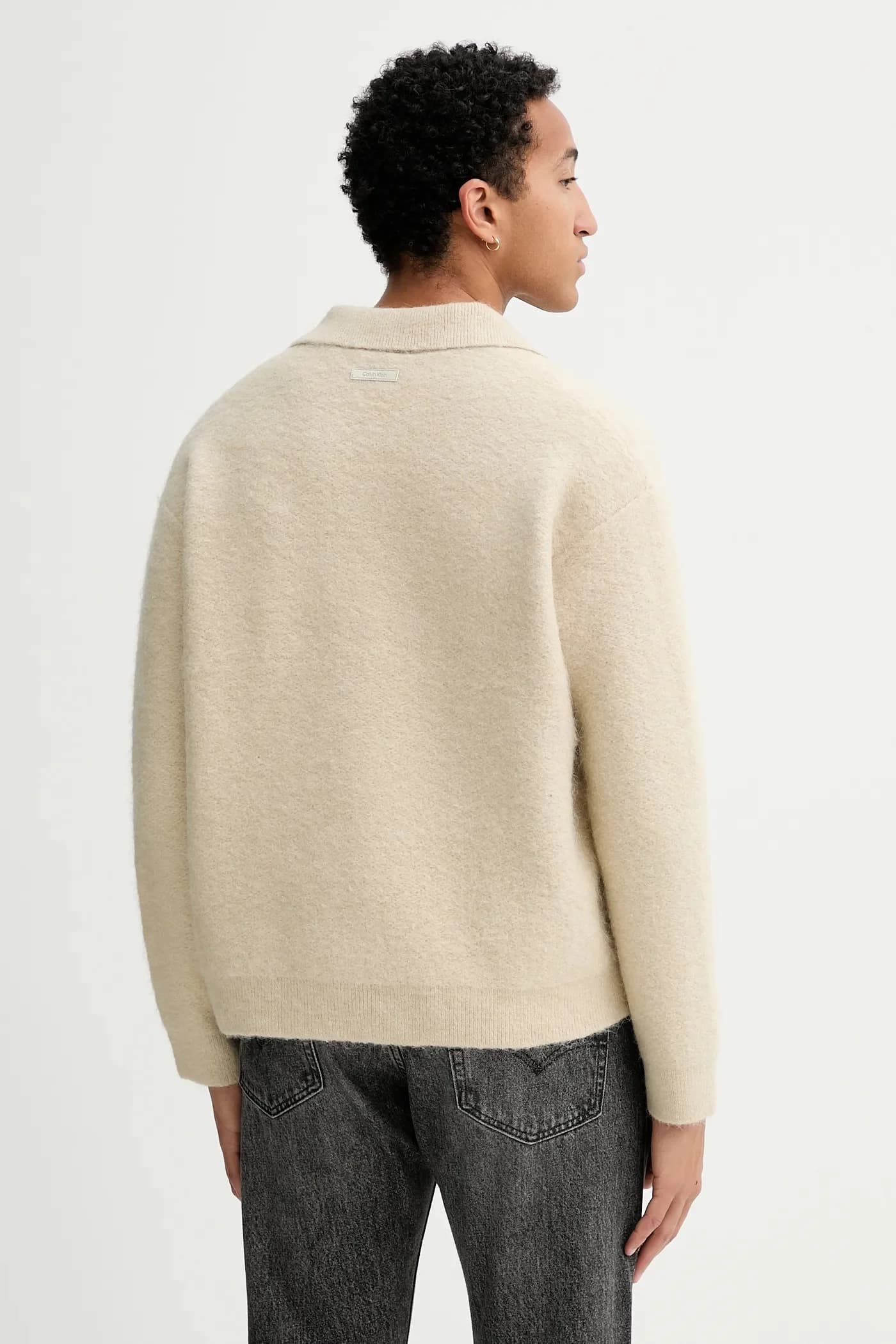 Свитер из смесовой шерсти - фото 3