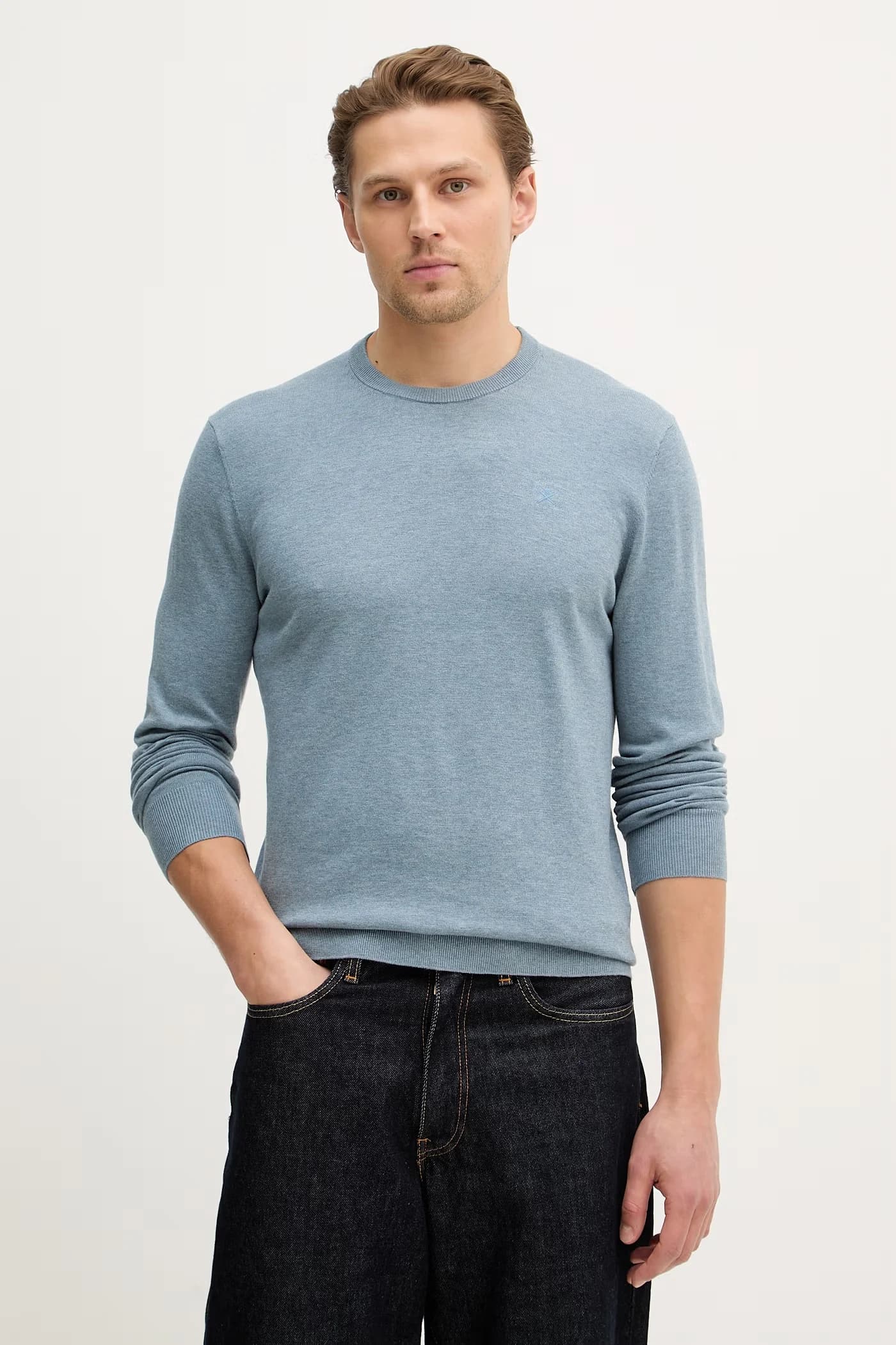 Свитер с шелком