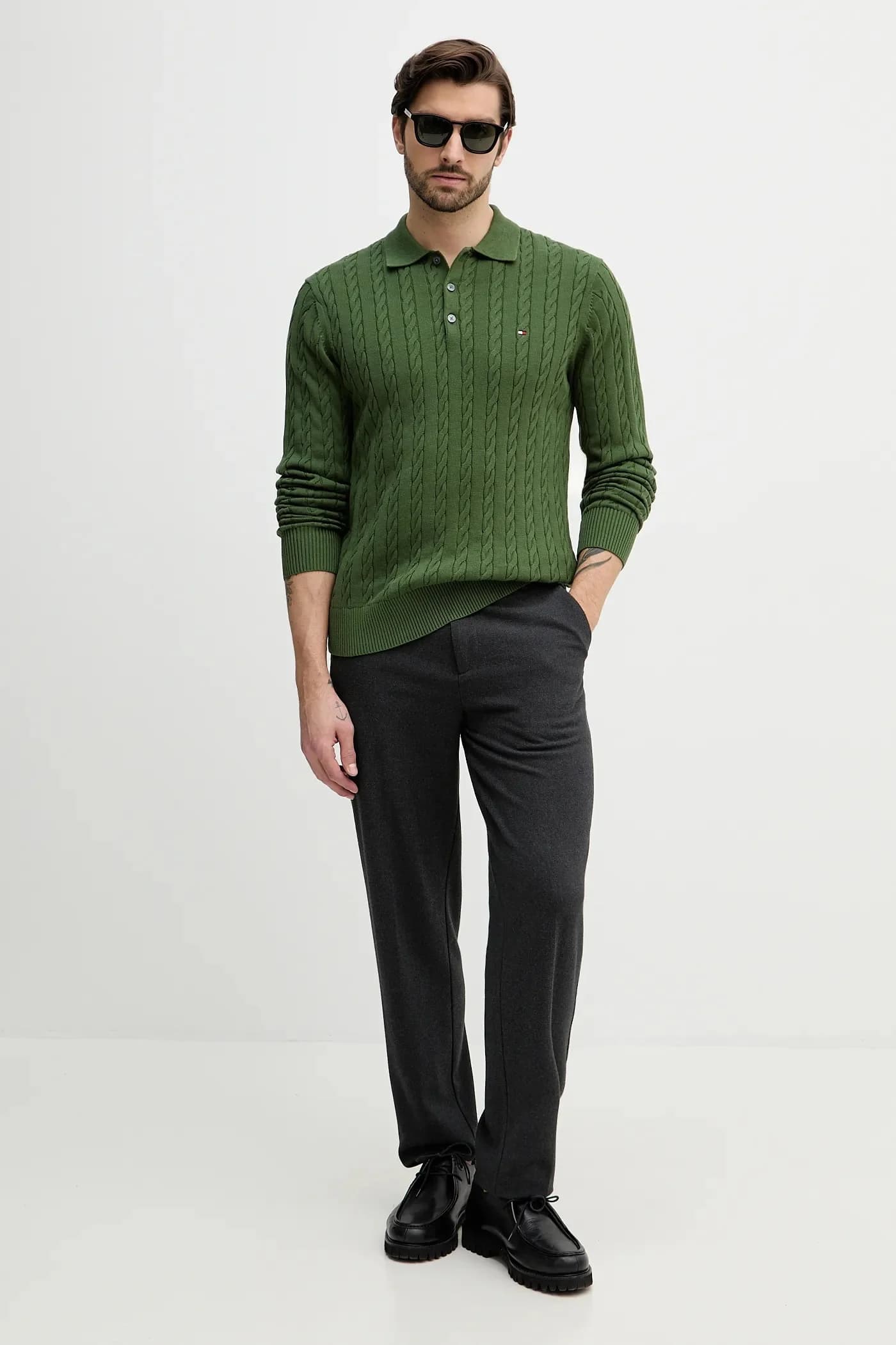 Хлопковый свитер - фото 2