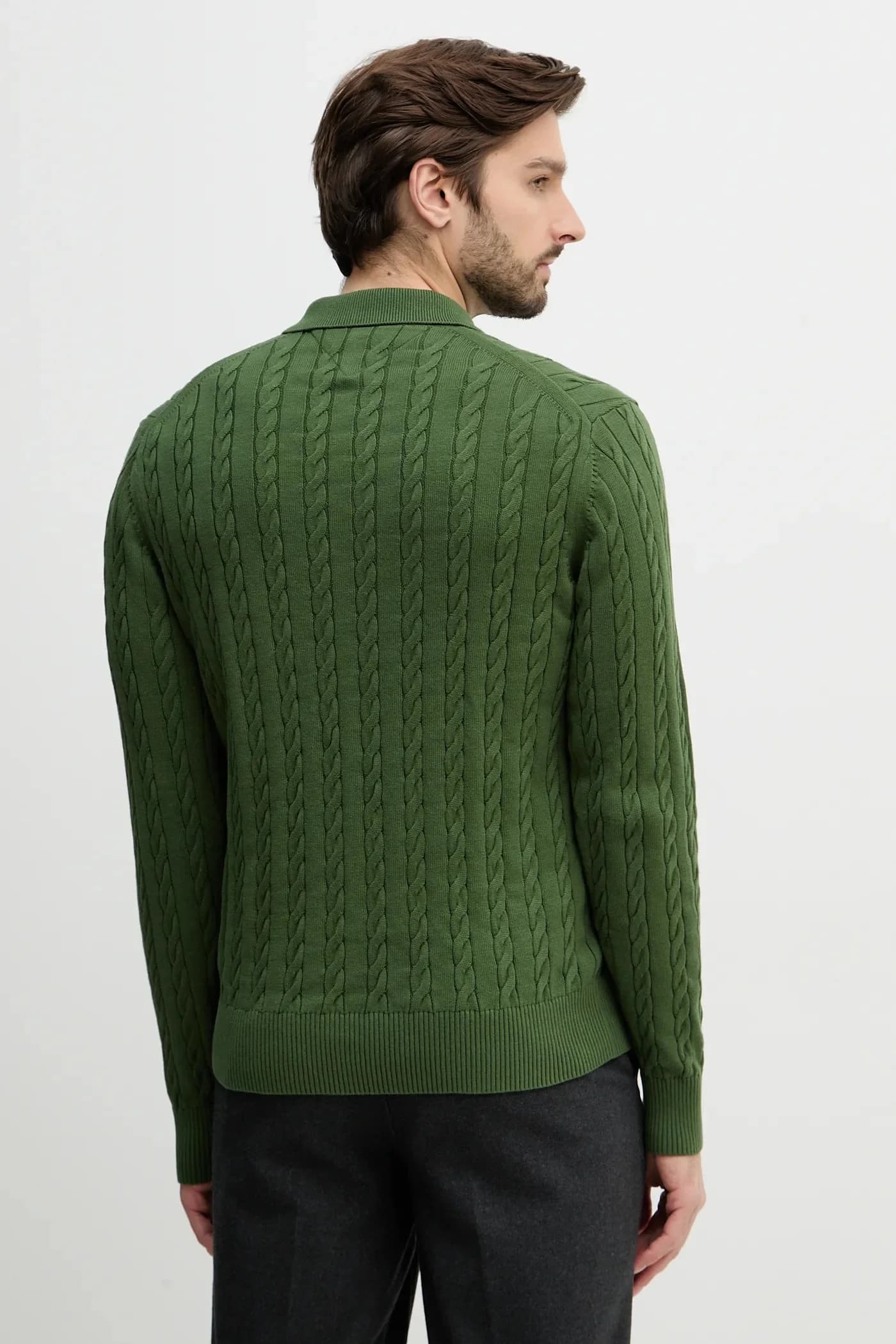 Хлопковый свитер - фото 3