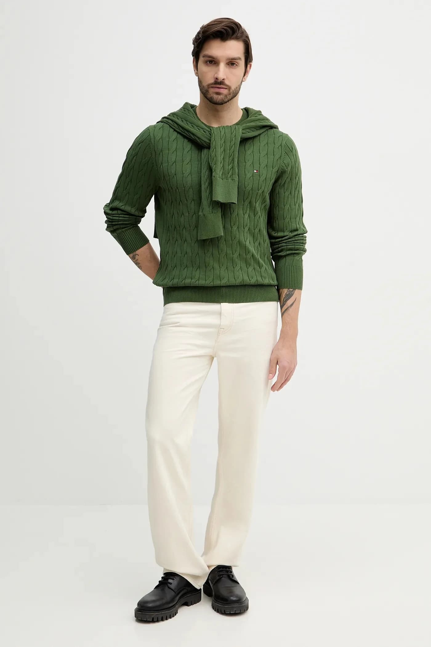 Хлопковый свитер - фото 2