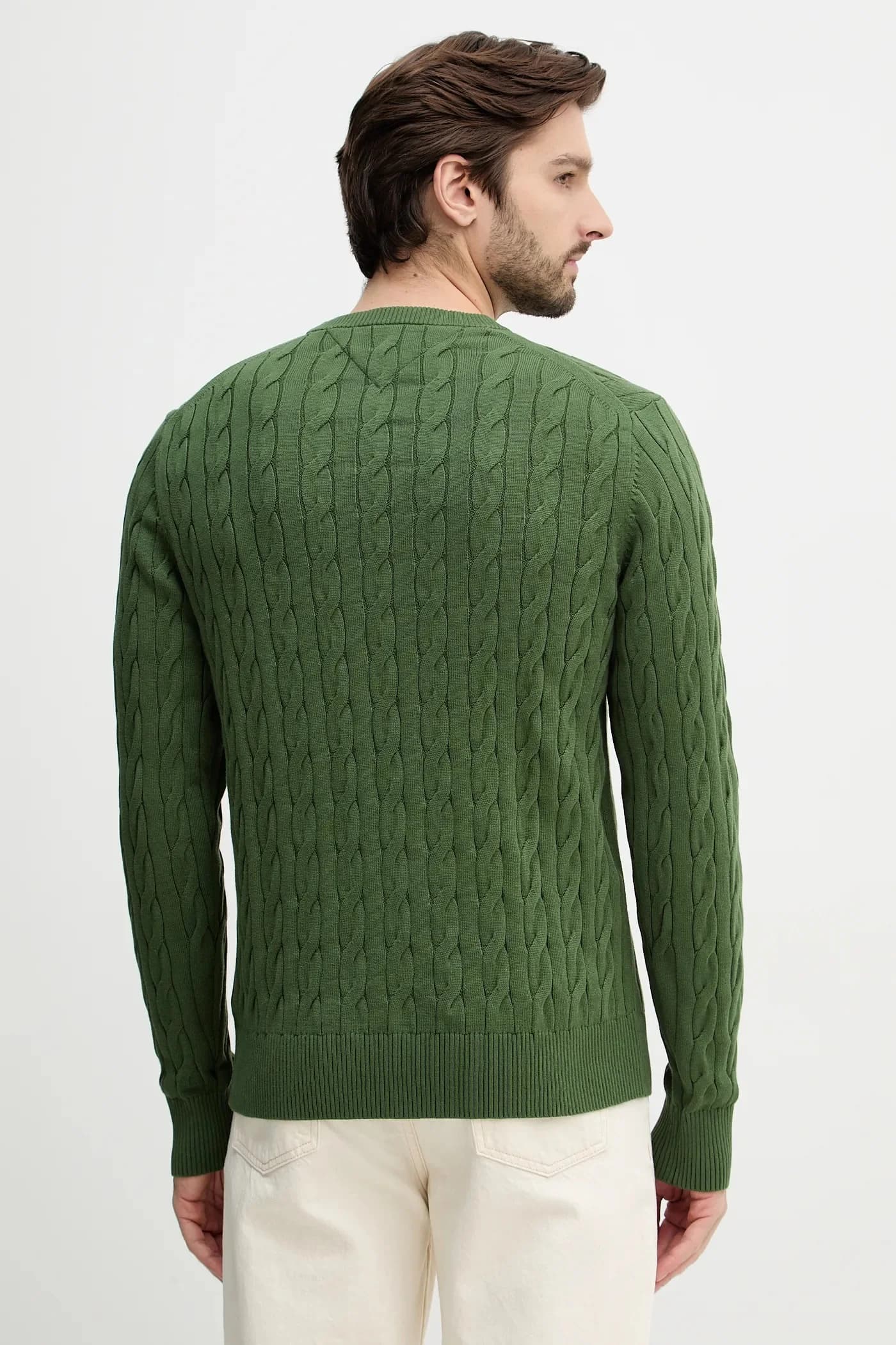 Хлопковый свитер - фото 3