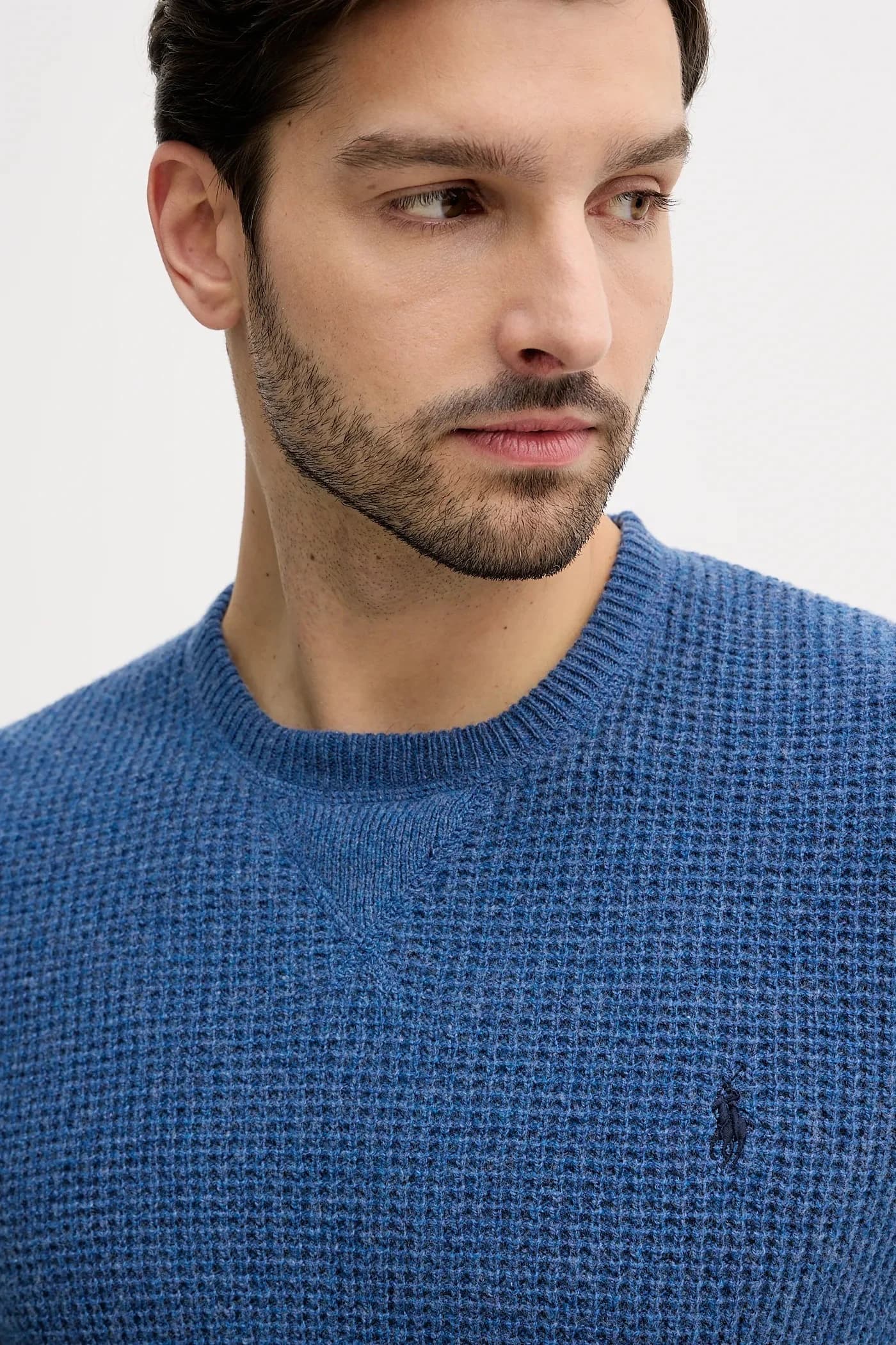 Свитер из смесовой шерсти - фото 4