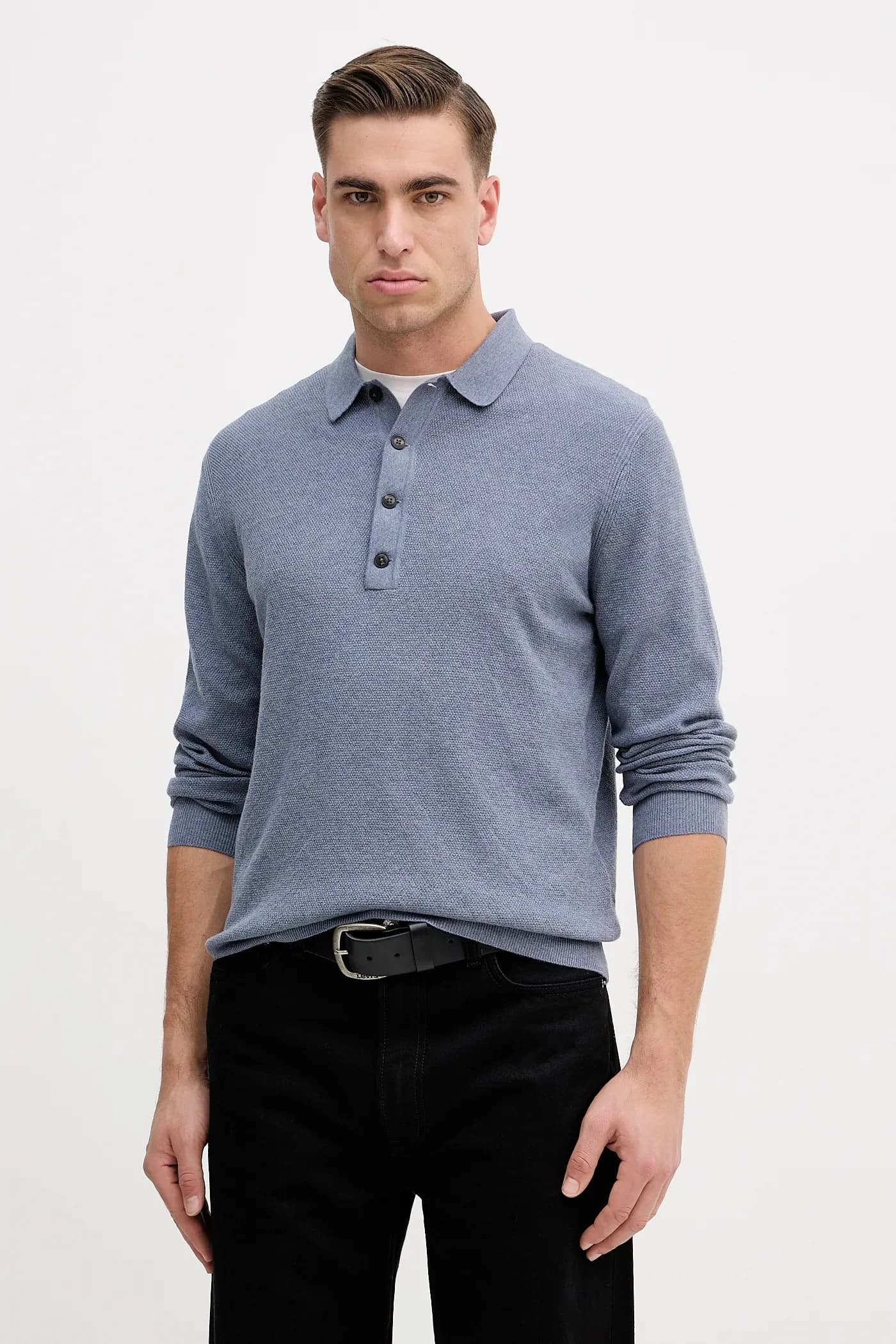 Свитер из смесовой шерсти