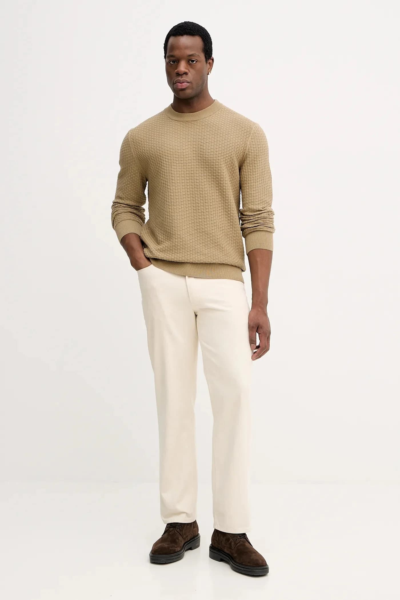 Хлопковый свитер H-Imberto - фото 2