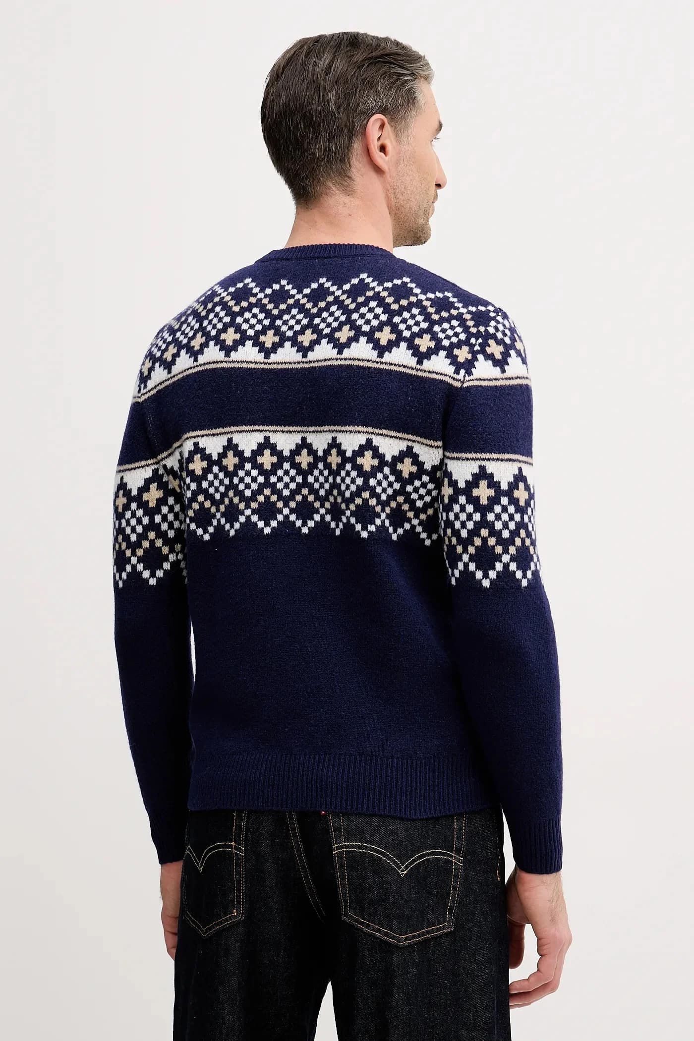 Свитер из смесовой шерсти - фото 3