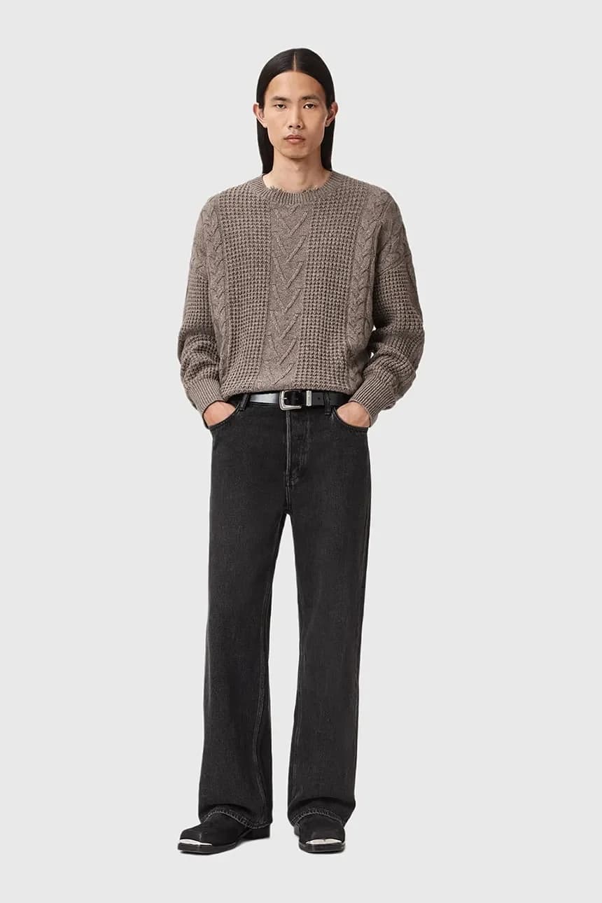 Свитер из смесовой шерсти - фото 5