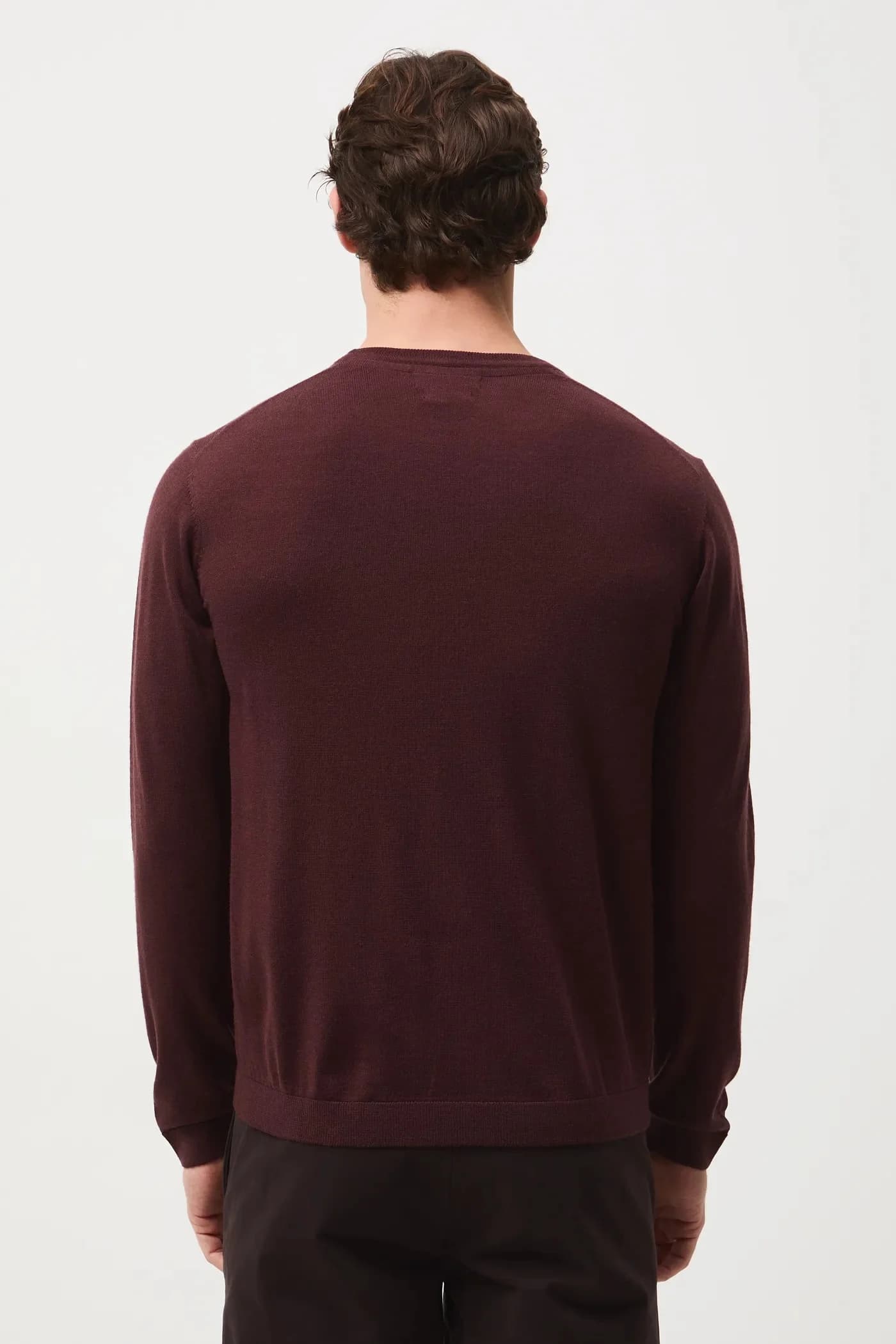 Свитер из мериносовой шерсти - фото 4