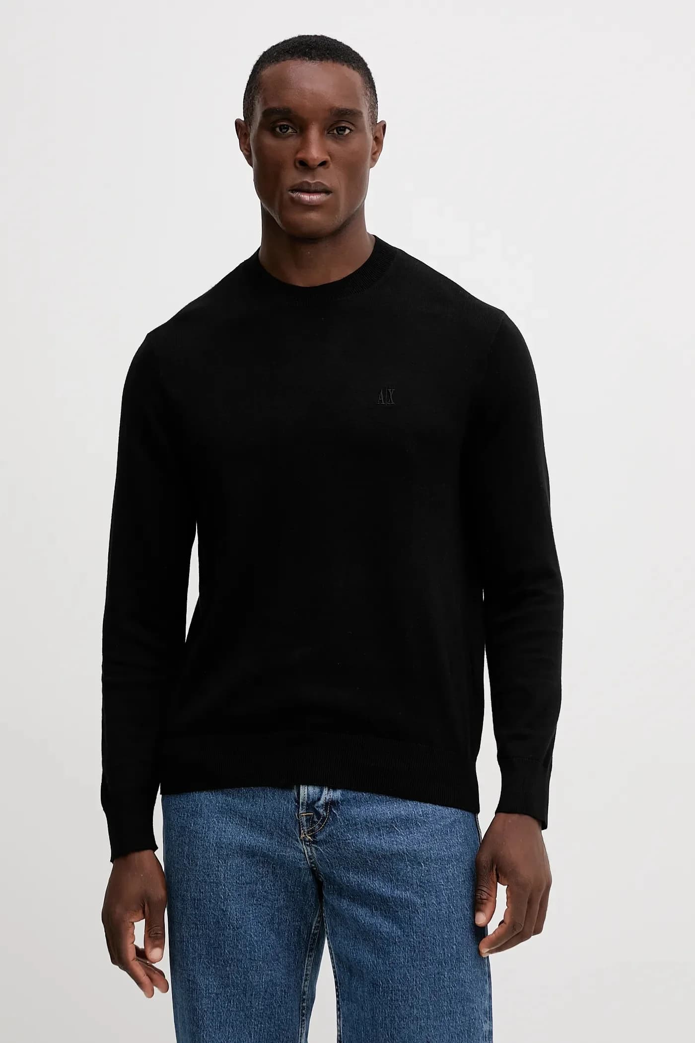 Свитер из смесового шелка