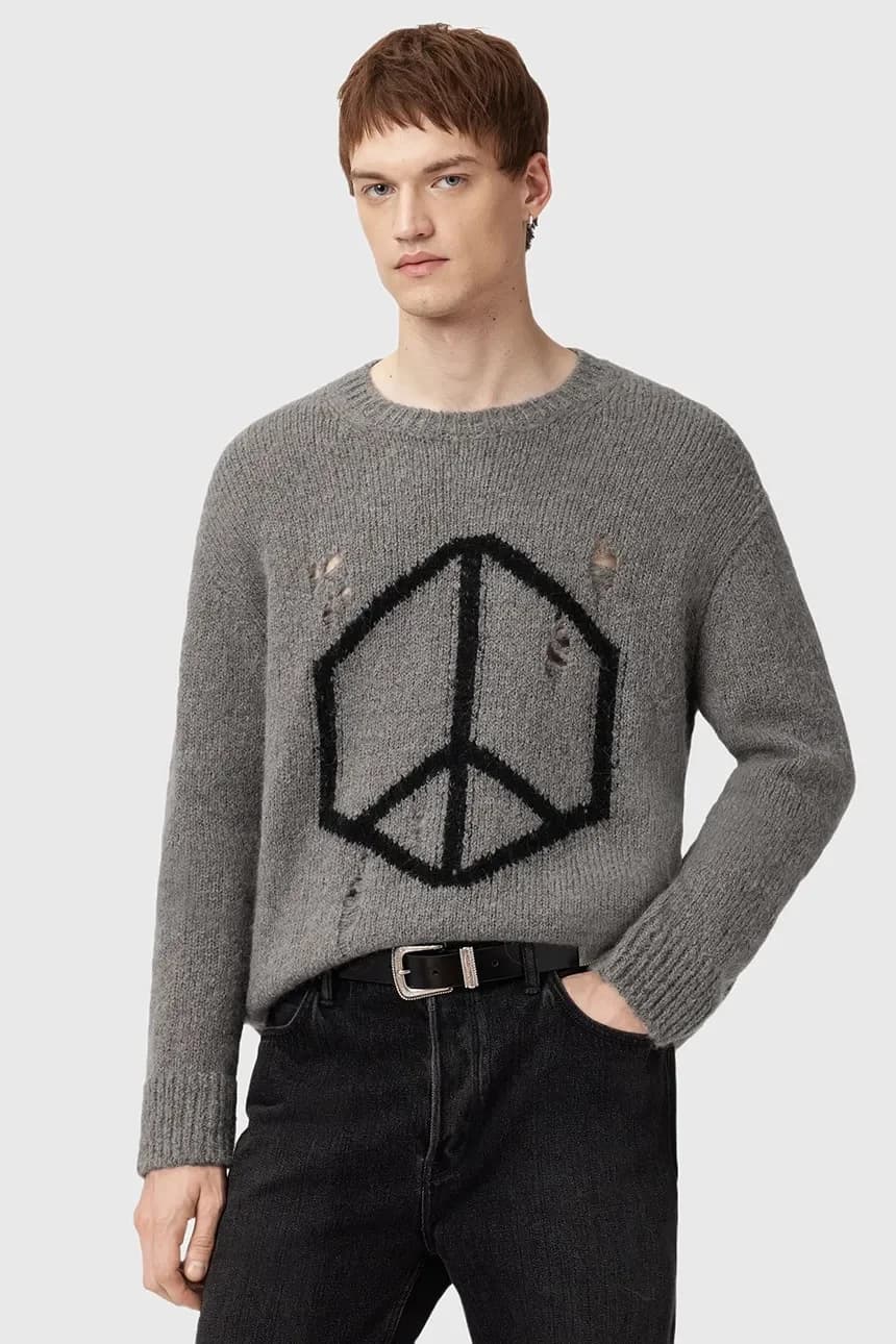 шерстяной свитер MESSAGE