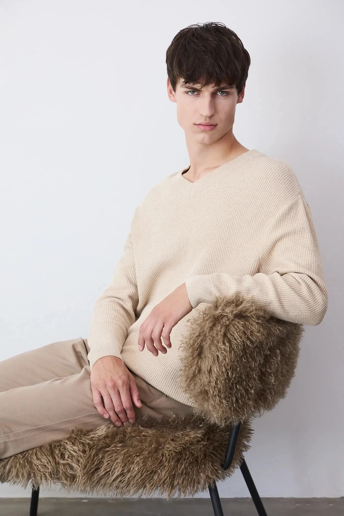 Хлопковый свитер