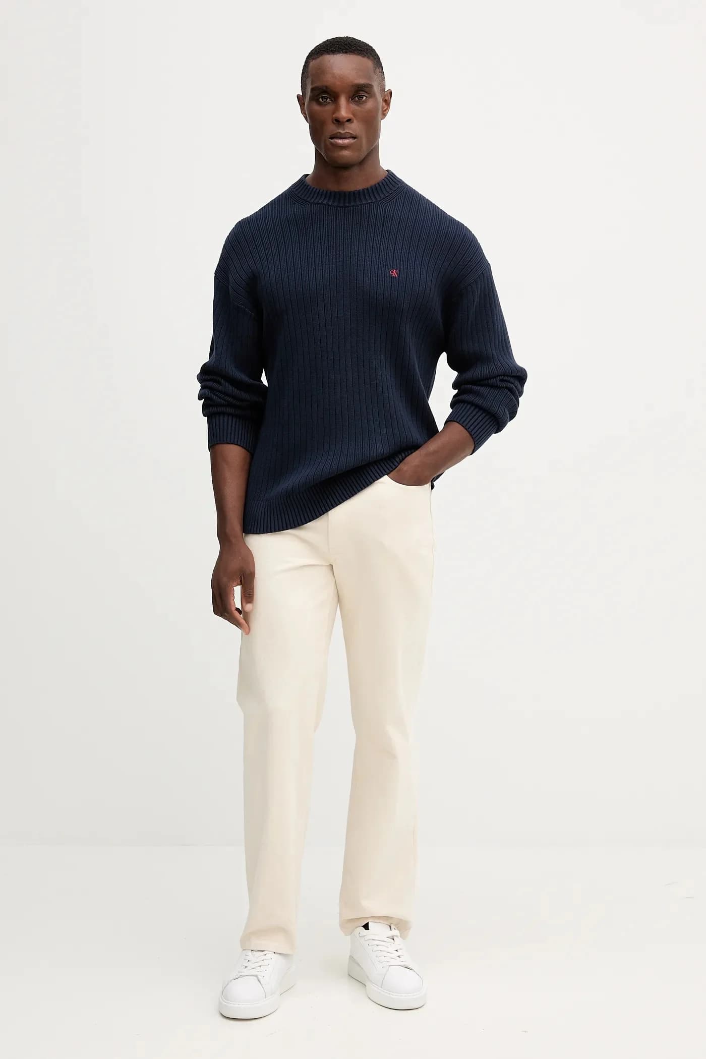 Хлопковый свитер - фото 2