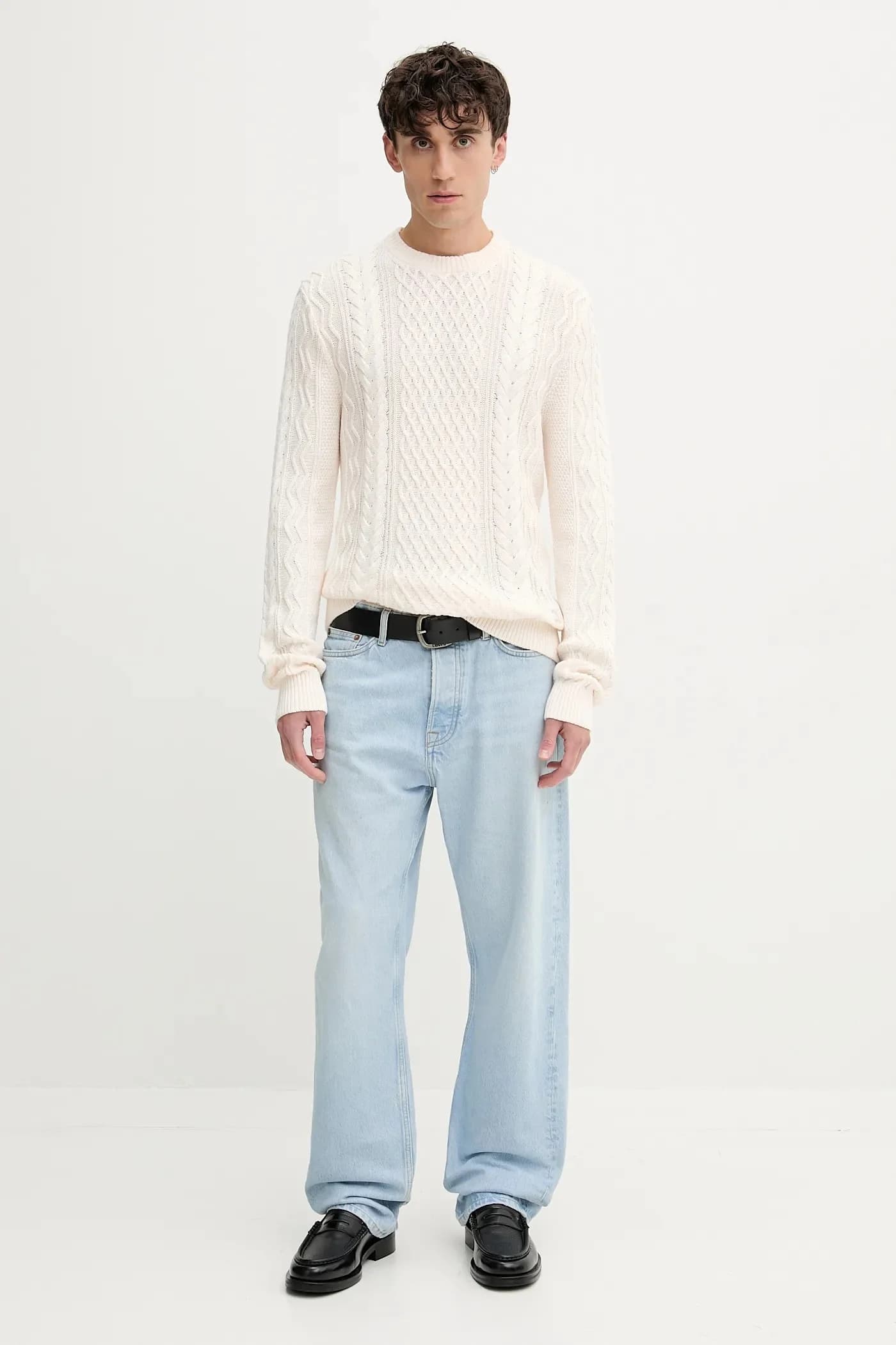 Хлопковый свитер - фото 2