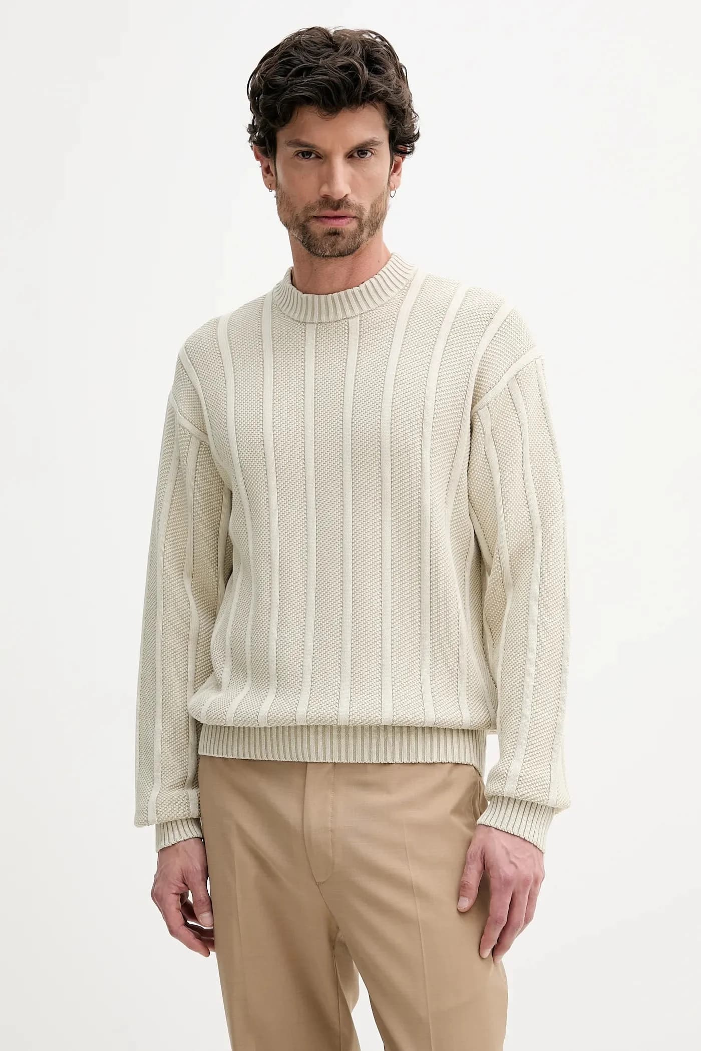 Свитер из хлопка с кактусом