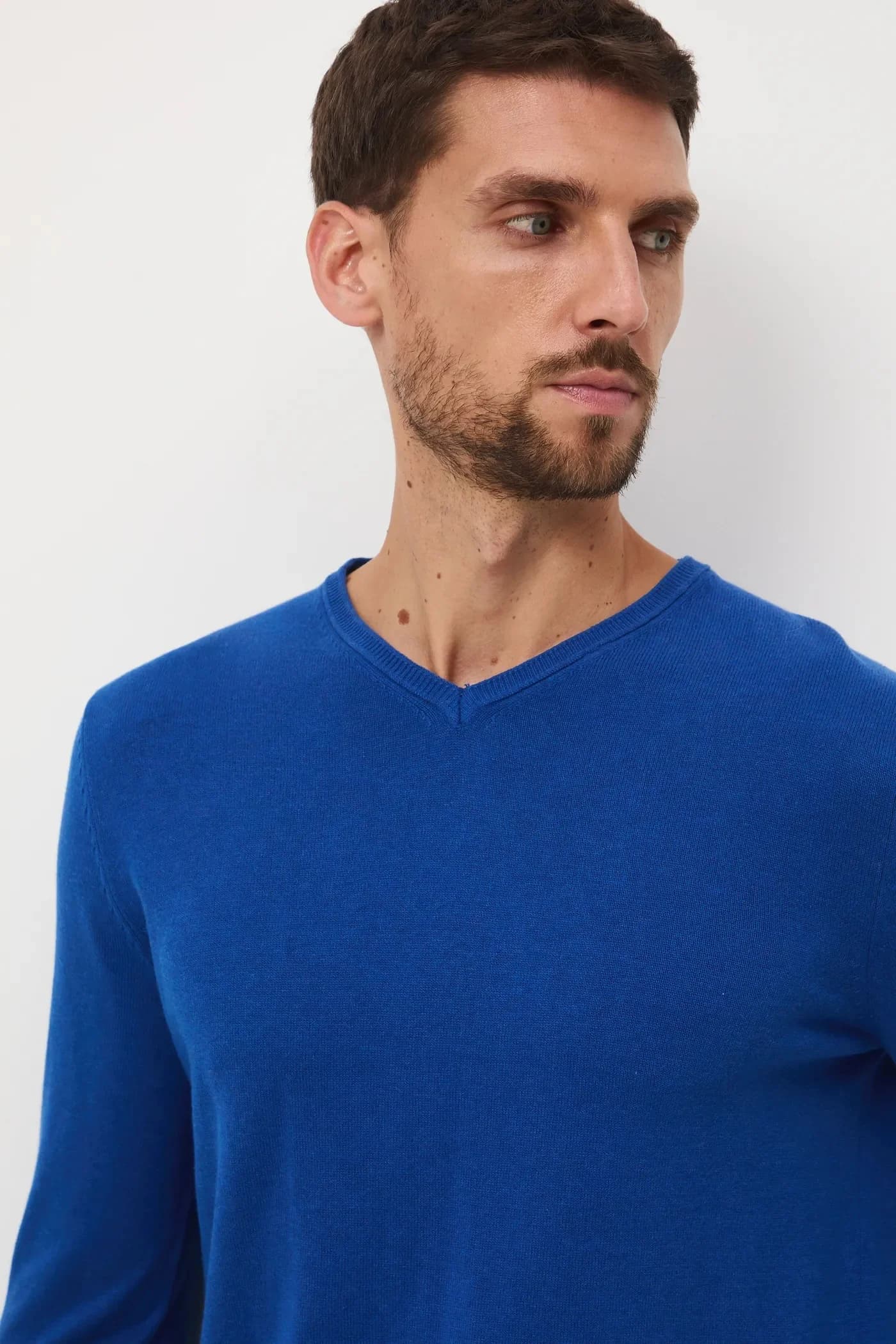 Хлопковый свитер - фото 5