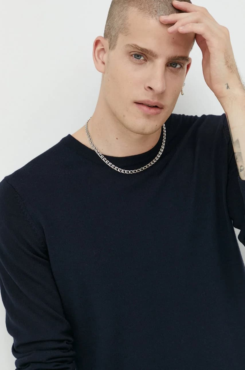 Шерстяной свитер San Cedric-M1 - фото 4